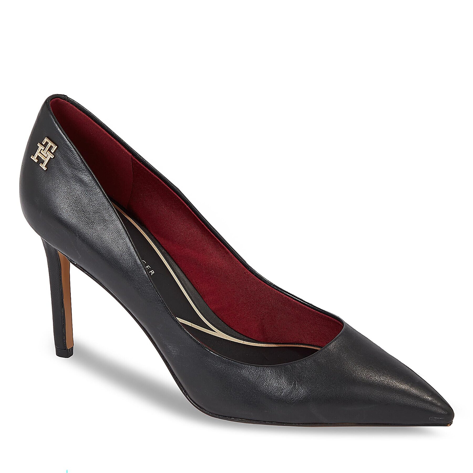 Tommy Hilfiger Magassarkú Essential Pointed Pump FW0FW07533 Fekete - Pepit.hu