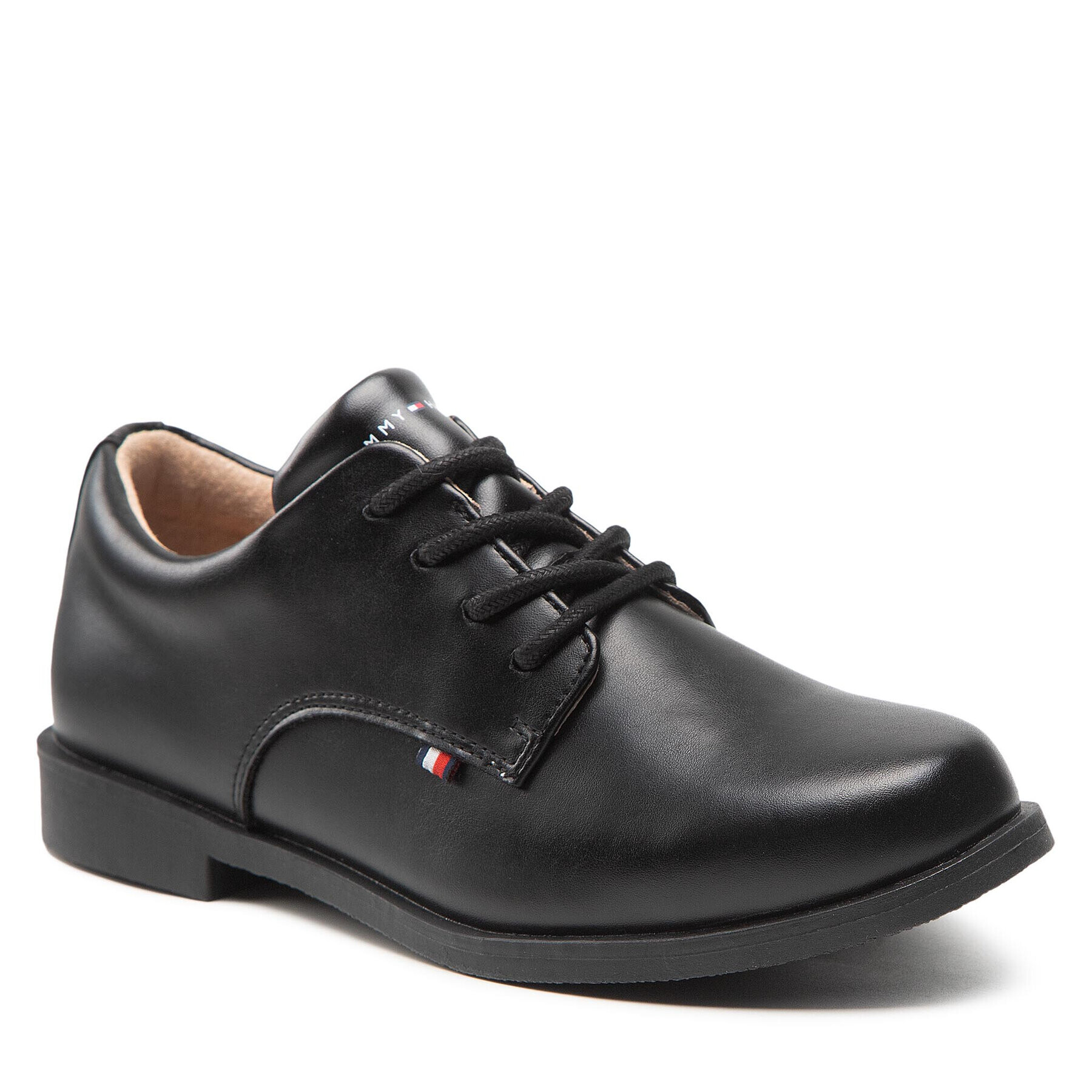 Tommy Hilfiger Félcipő Lace-Up Shoe T3B4-32585-0371 S Fekete - Pepit.hu