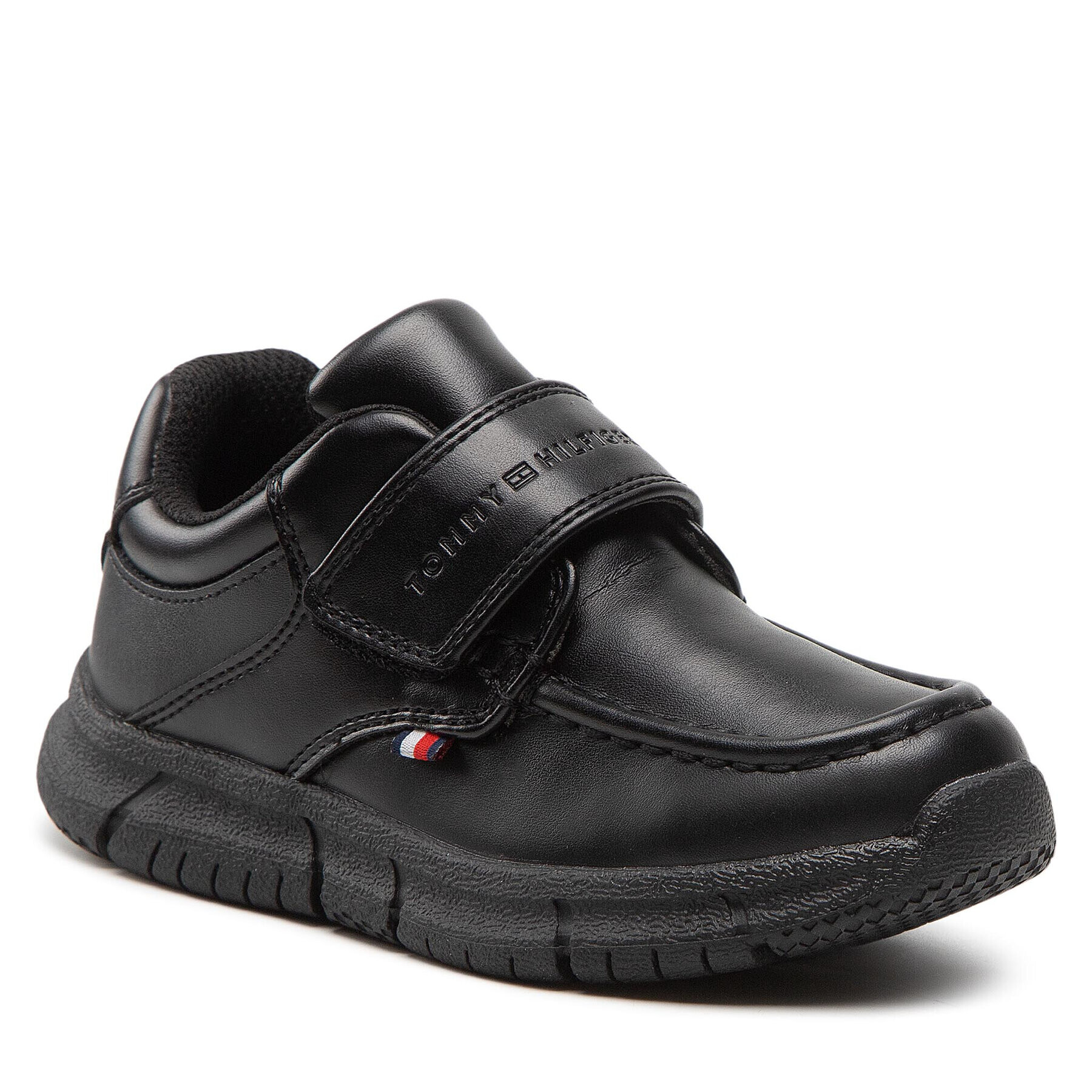 Tommy Hilfiger Félcipő Velcro Shoe T3B4-32588-0289 M Fekete - Pepit.hu