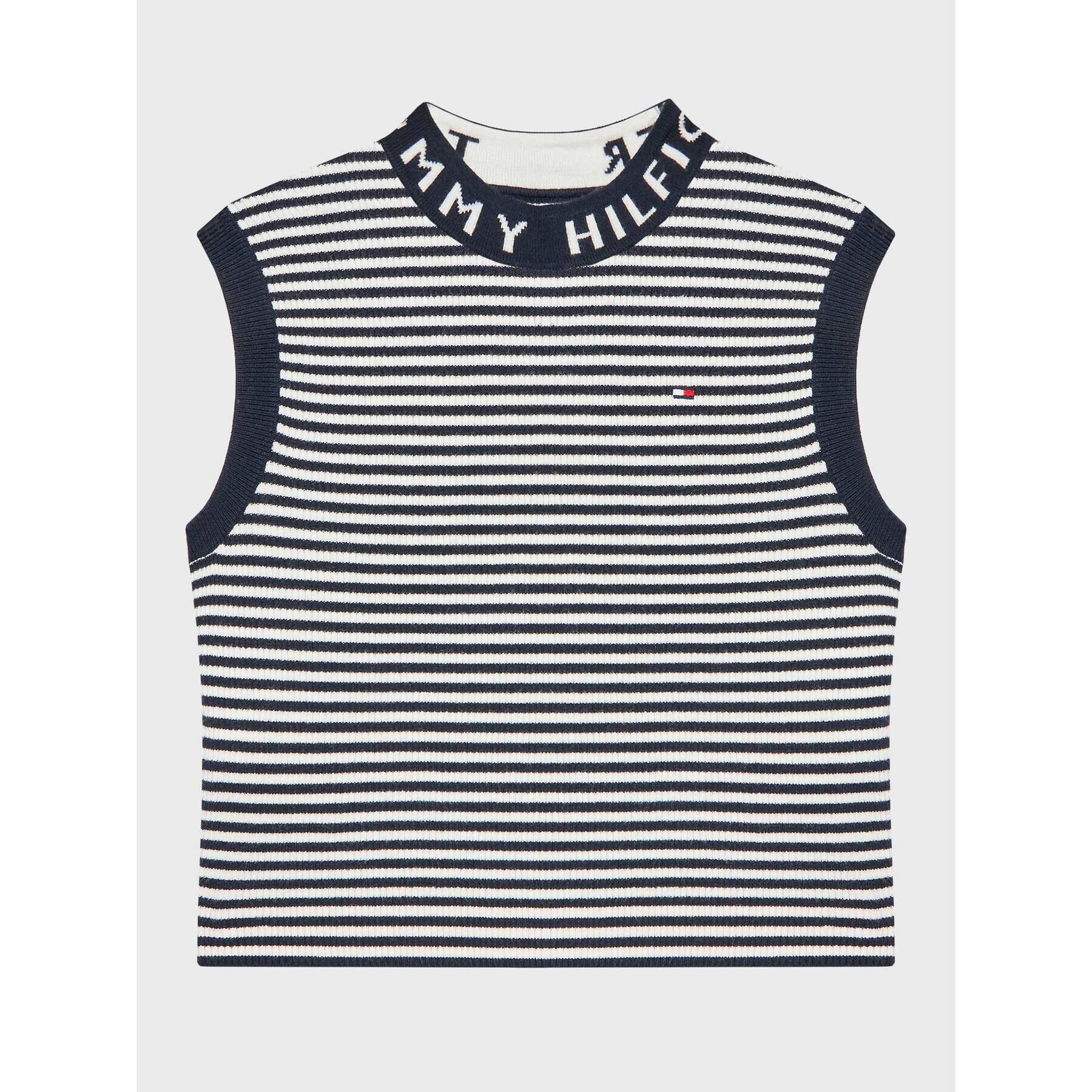 Tommy Hilfiger Felső KG0KG06800 Sötétkék Regular Fit - Pepit.hu