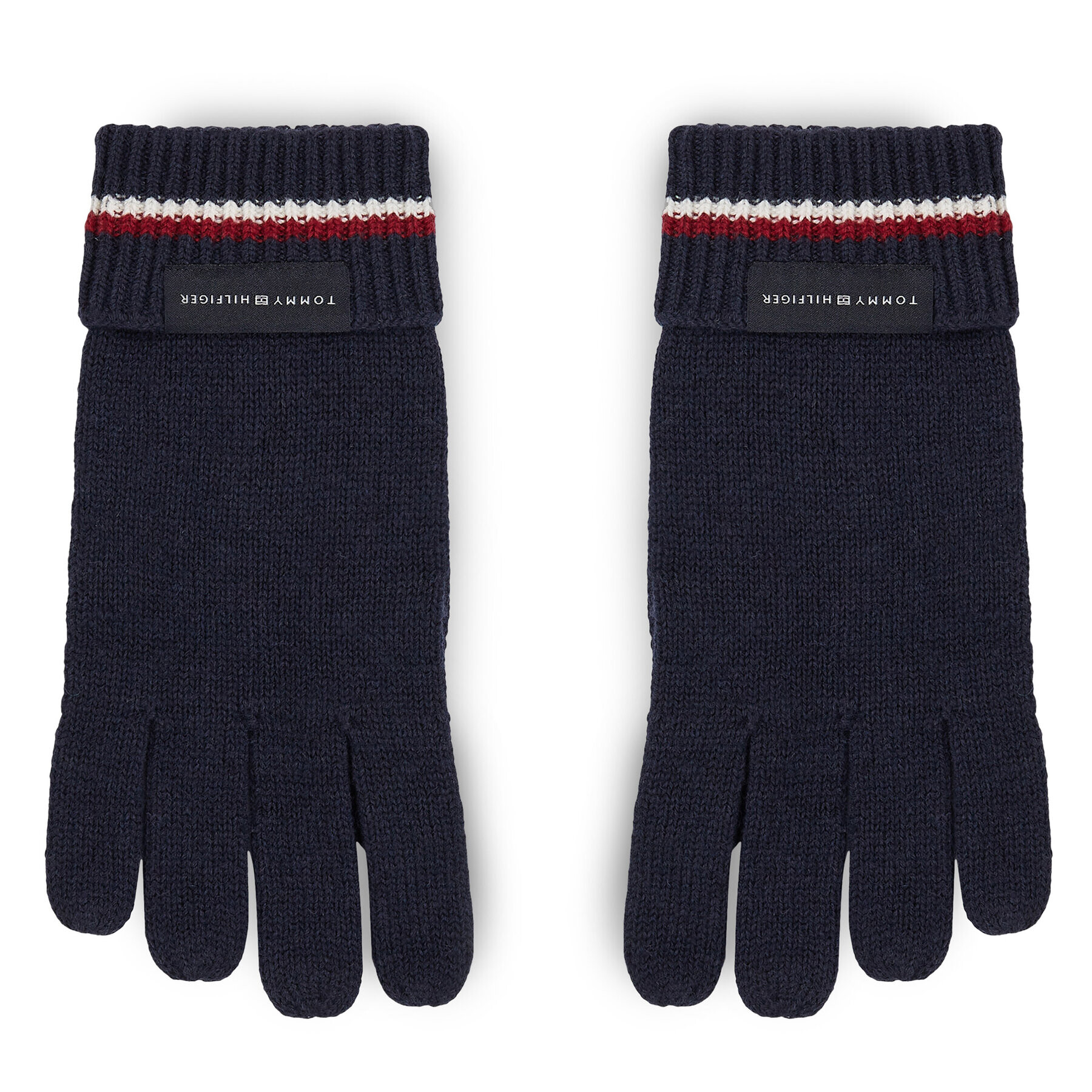 Tommy Hilfiger Férfi kesztyű Corporate Knit Gloves AM0AM11488 Sötétkék - Pepit.hu