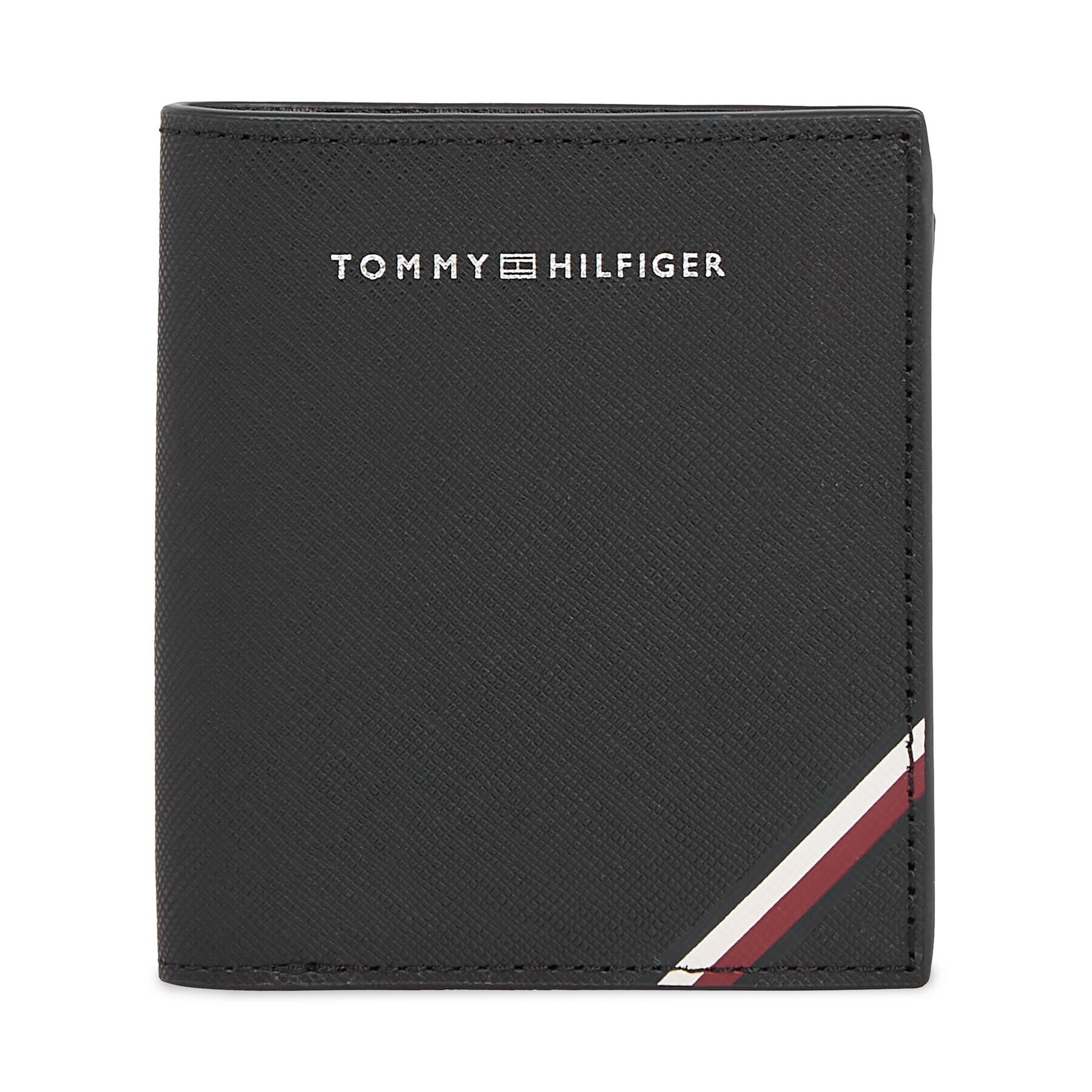 Tommy Hilfiger Férfi pénztárca Th Central Trifold AM0AM11587 Fekete - Pepit.hu