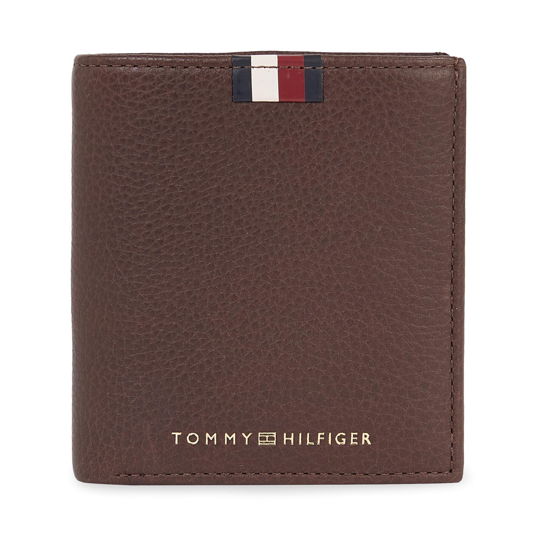 Tommy Hilfiger Férfi pénztárca Th Corp Leather Trifold AM0AM11597 Barna - Pepit.hu