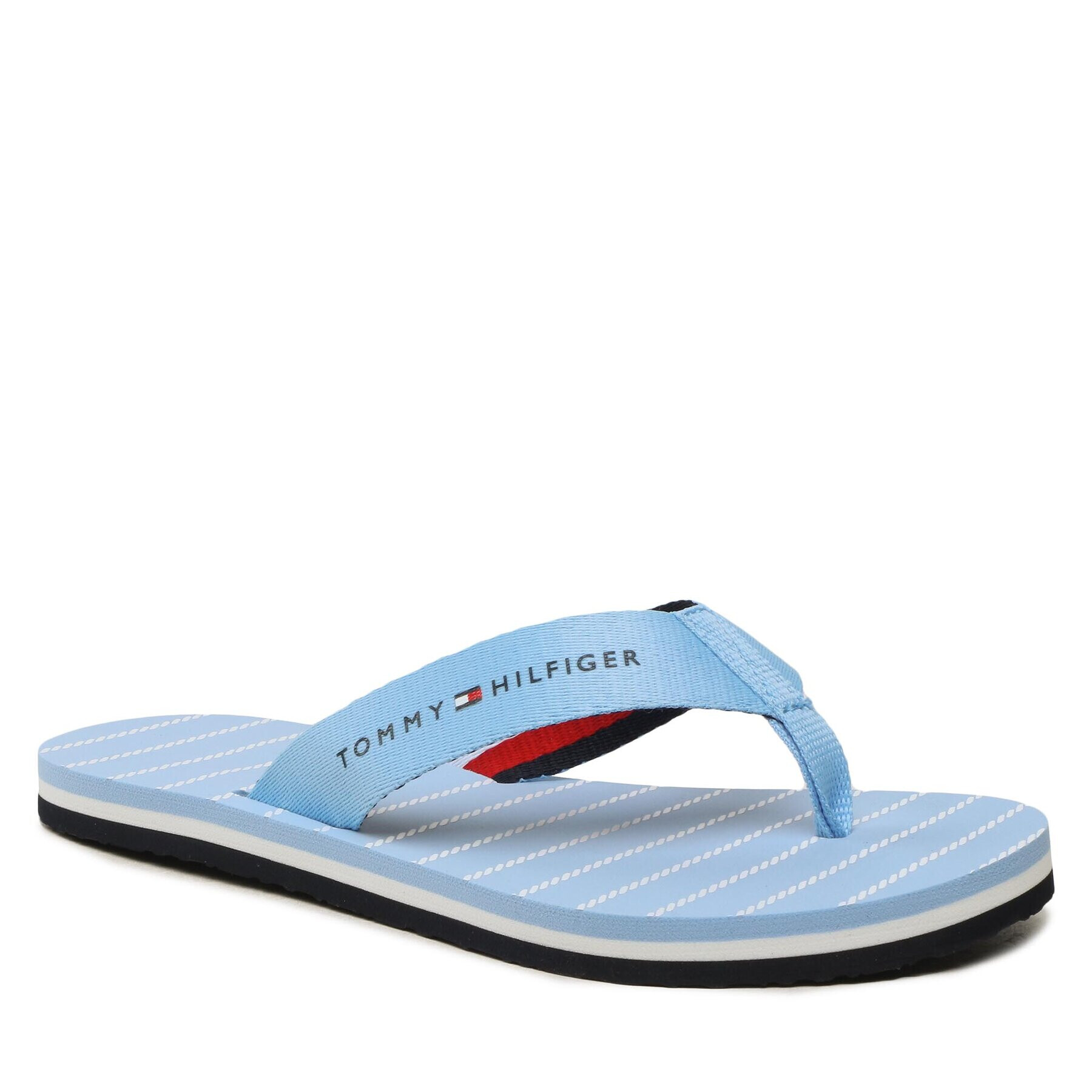 Tommy Hilfiger Flip-flops Essential Rope Sandal FW0FW07142 Kék - Pepit.hu