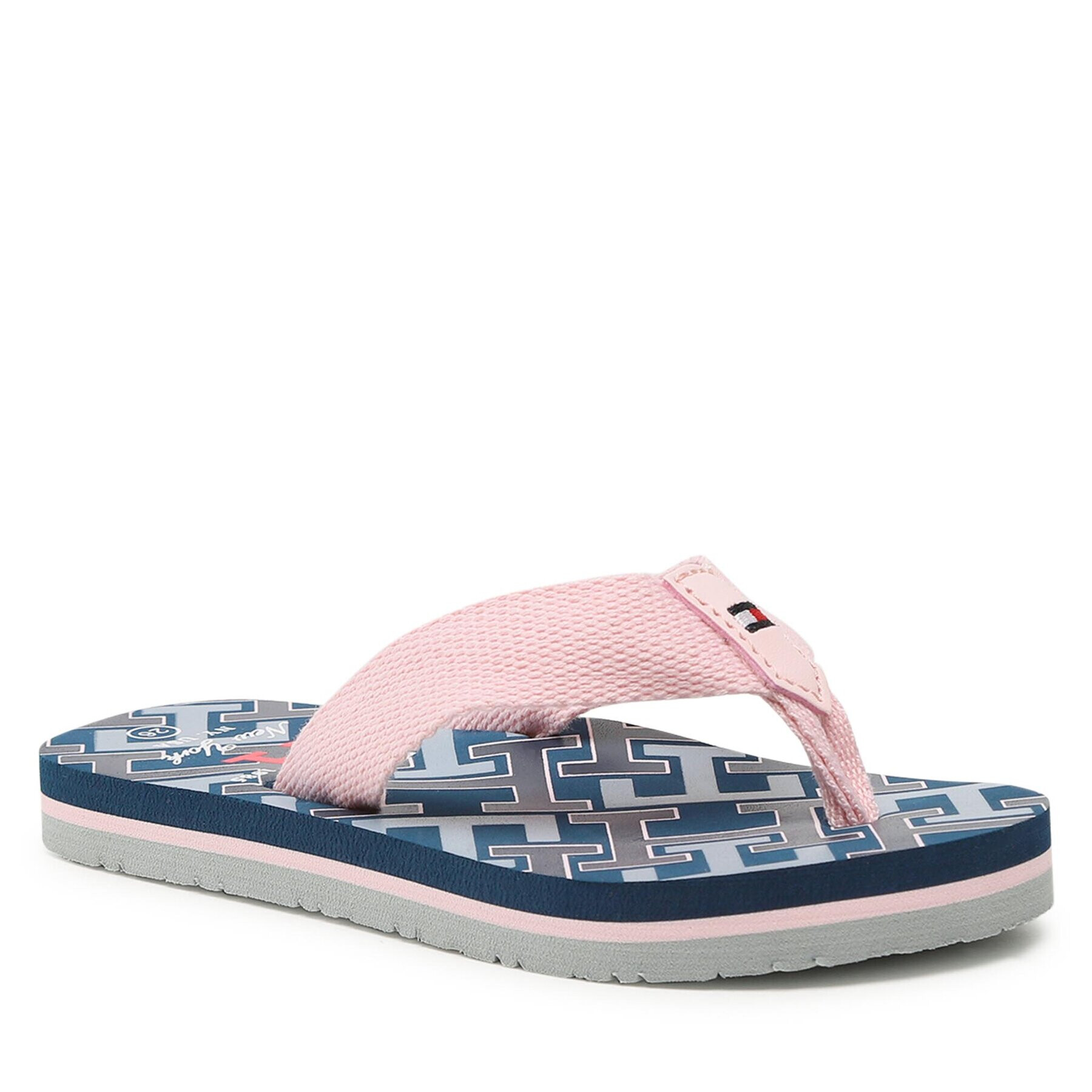 Tommy Hilfiger Flip-flops Logo Flip Flop T3A8-32786-0058 M Rózsaszín - Pepit.hu