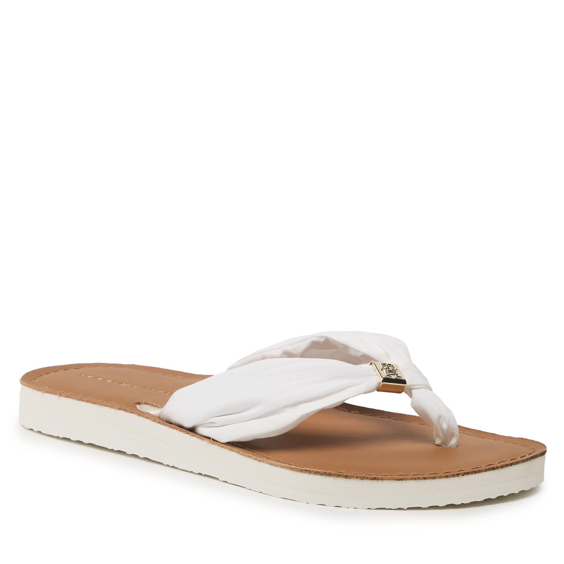 Tommy Hilfiger Flip-flops Th Elevated Beach Sandal FW0FW06985 Fehér - Pepit.hu