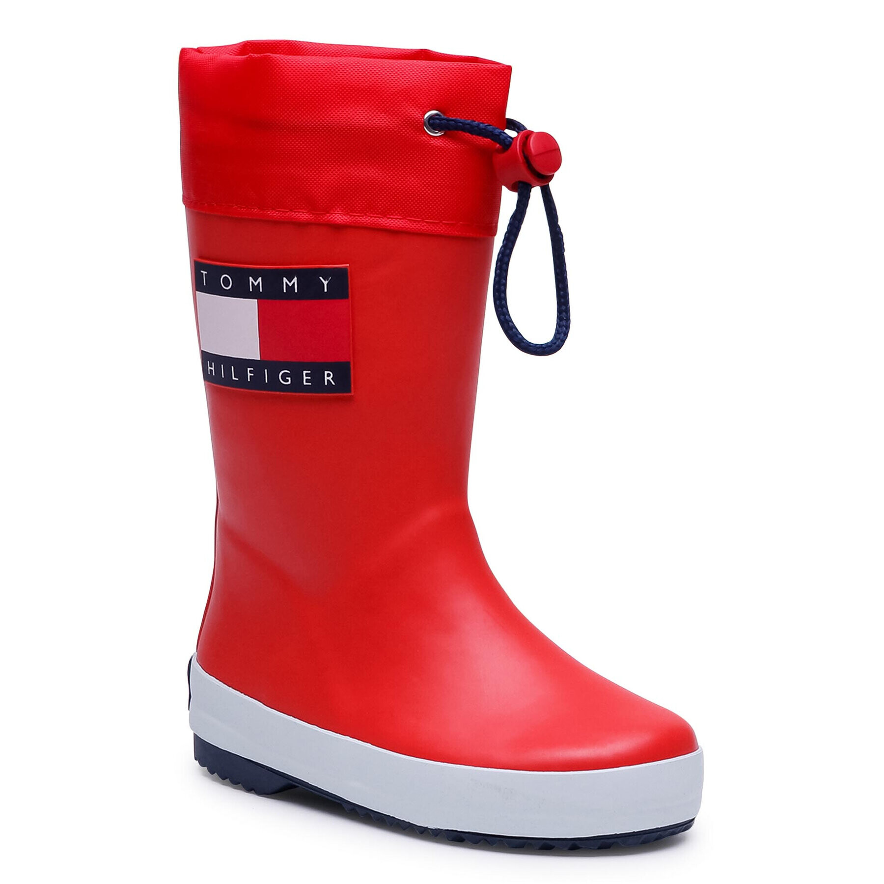 Tommy Hilfiger Gumicsizma Rain Boot T3X6-30766-0047 M Piros - Pepit.hu