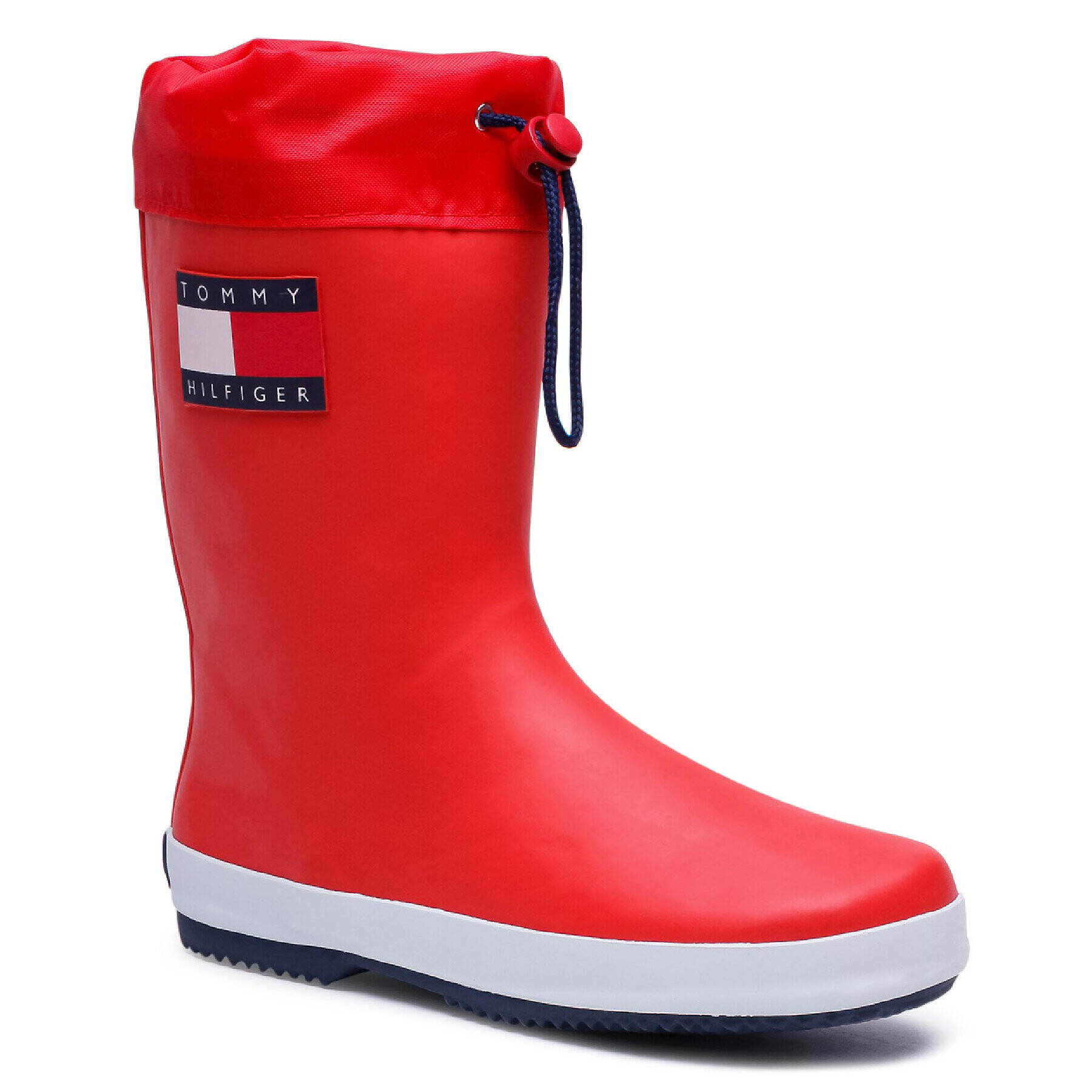 Tommy Hilfiger Gumicsizma Rain Boot T3X6-30766-0047 S Piros - Pepit.hu