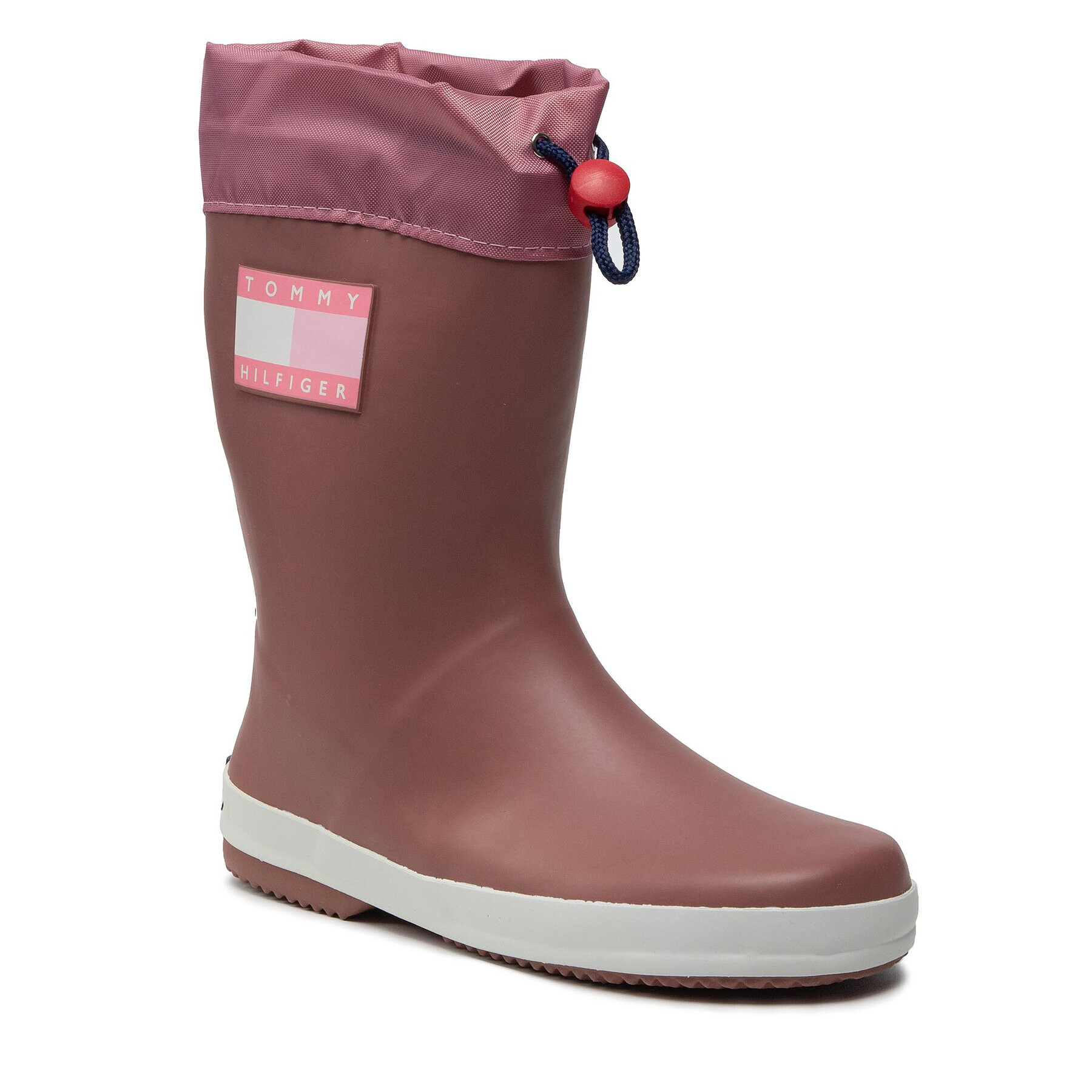 Tommy Hilfiger Gumicsizma Rain Boot T3X6-30766-0047 S Rózsaszín - Pepit.hu