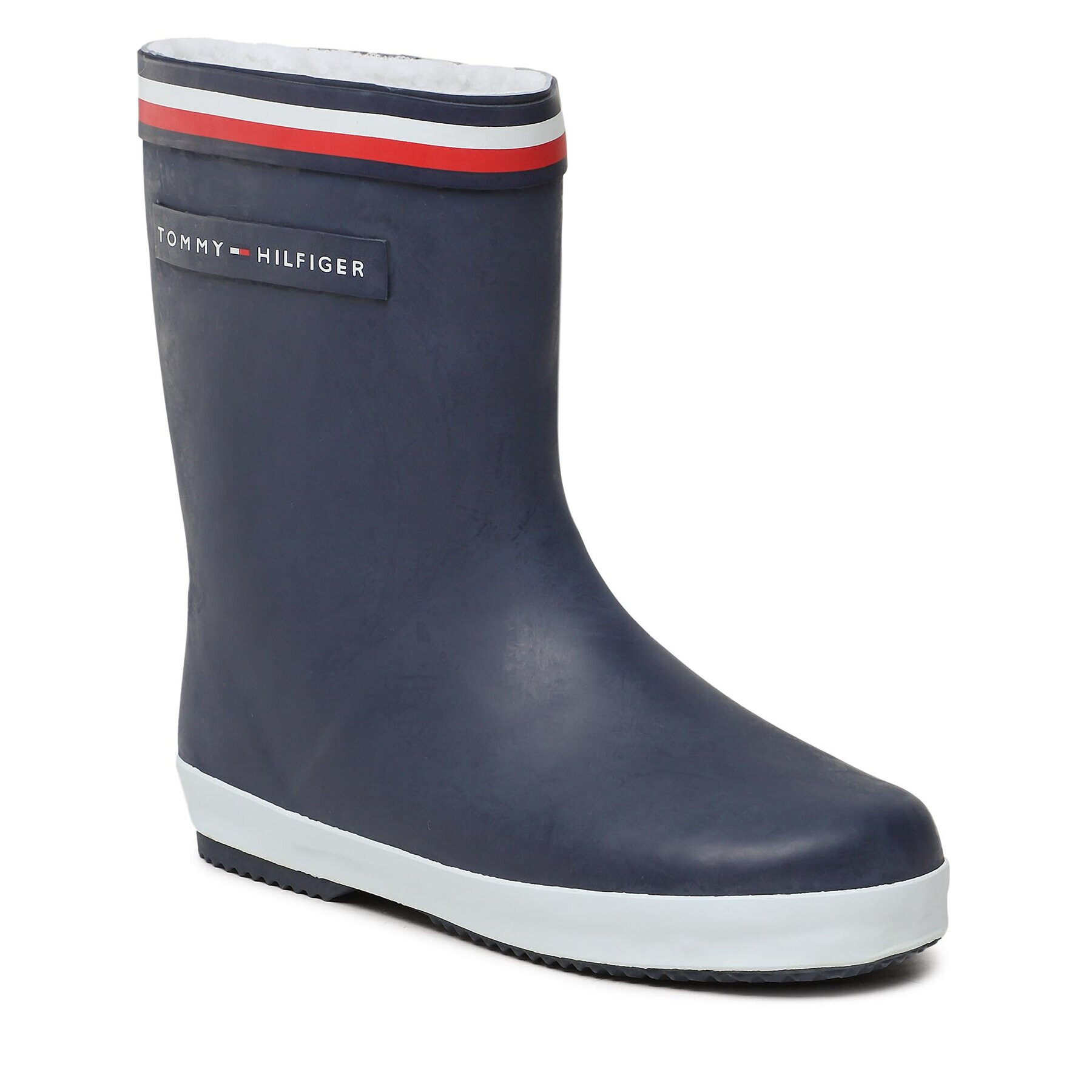 Tommy Hilfiger Gumicsizma Rain Boot T3X6-32550-0801 S Sötétkék - Pepit.hu