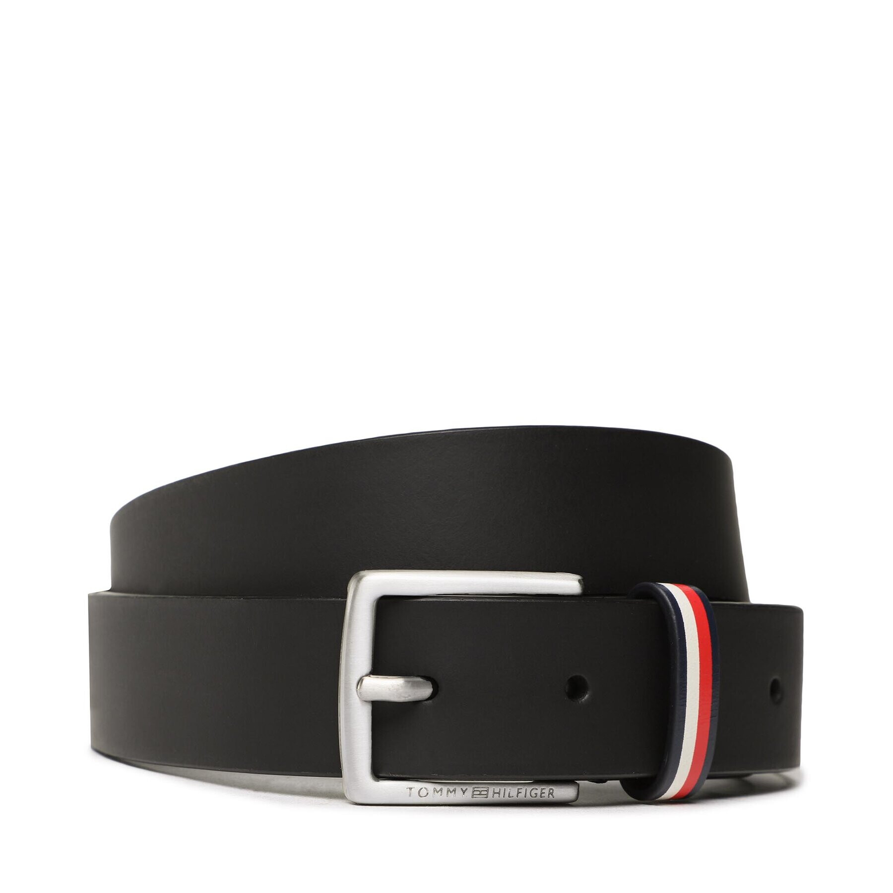 Tommy Hilfiger Gyerek öv Leather Belt AU0AU01560 Fekete - Pepit.hu