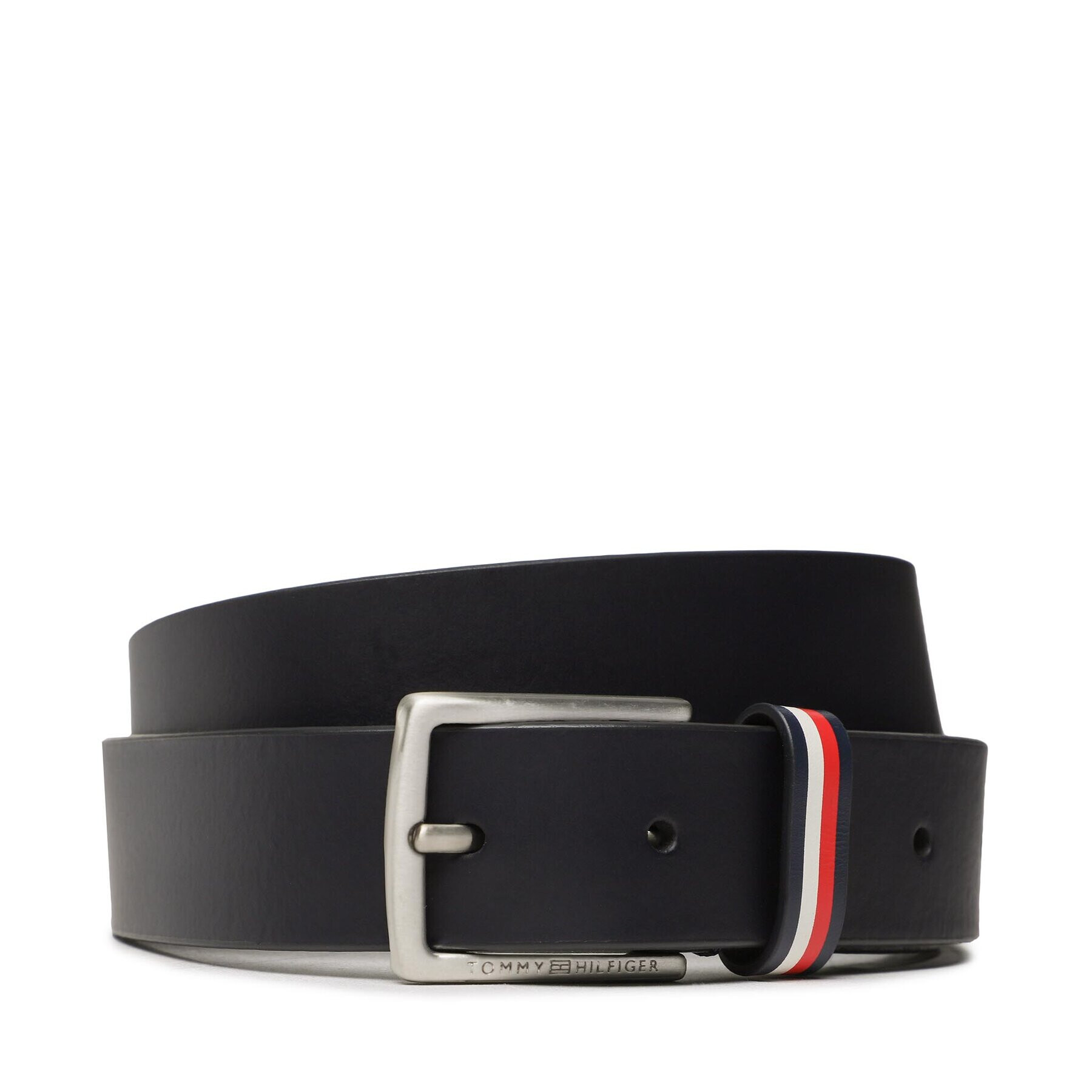 Tommy Hilfiger Gyerek öv Leather Belt AU0AU01560 Sötétkék - Pepit.hu