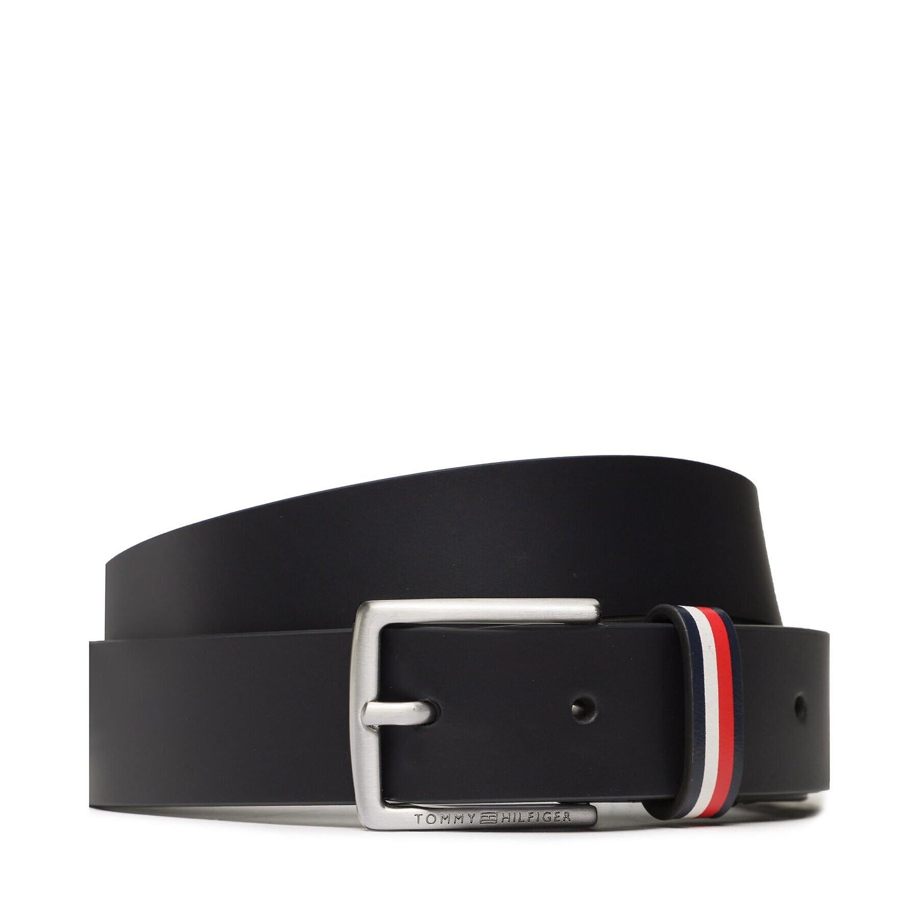 Tommy Hilfiger Gyerek öv Leather Belt AU0AU01677 Sötétkék - Pepit.hu