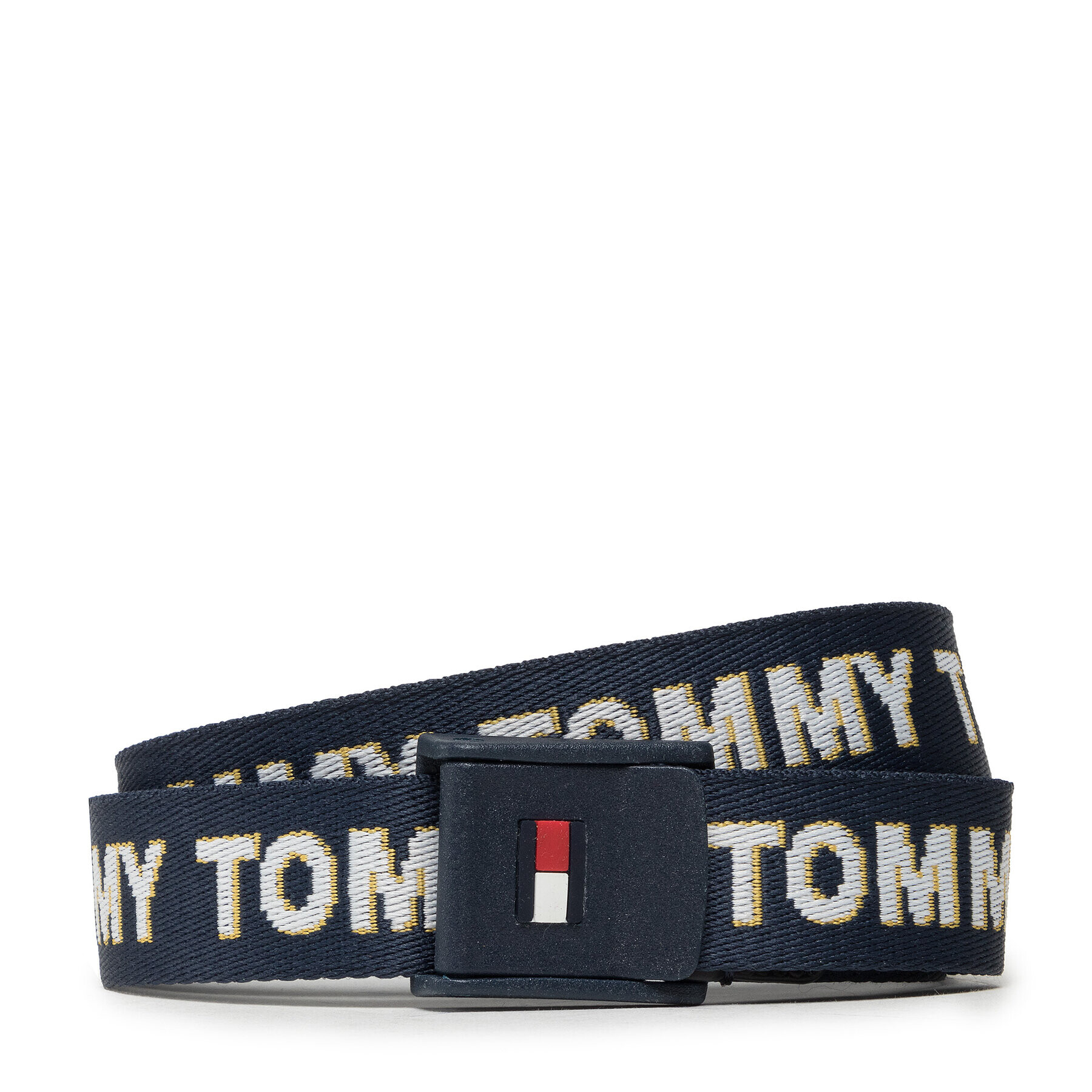 Tommy Hilfiger Gyerek öv Plaque Webbing Belt AU0AU01505 Sötétkék - Pepit.hu