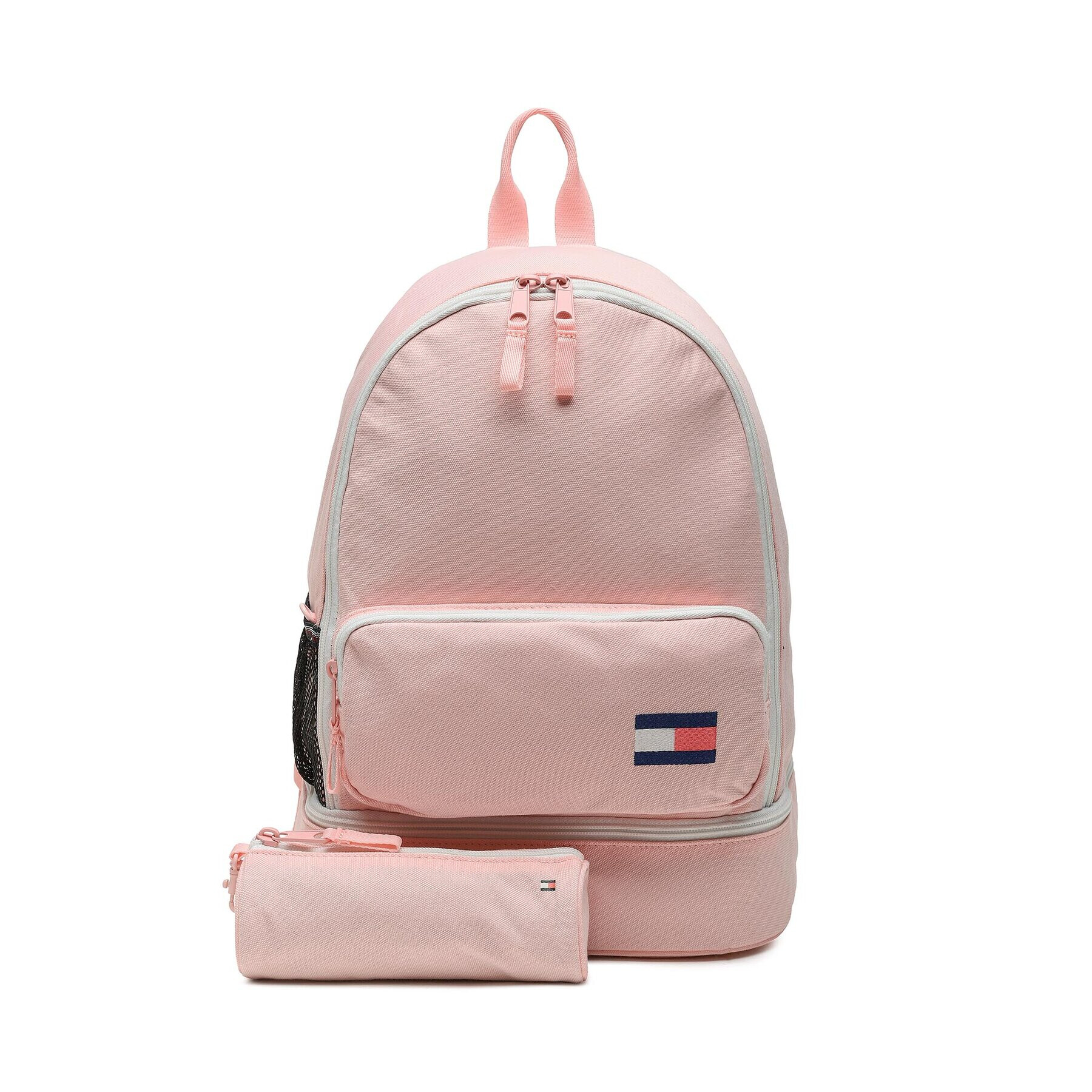 Tommy Hilfiger Hátizsák Big Flag Backpack Set AU0AU01726 Rózsaszín - Pepit.hu