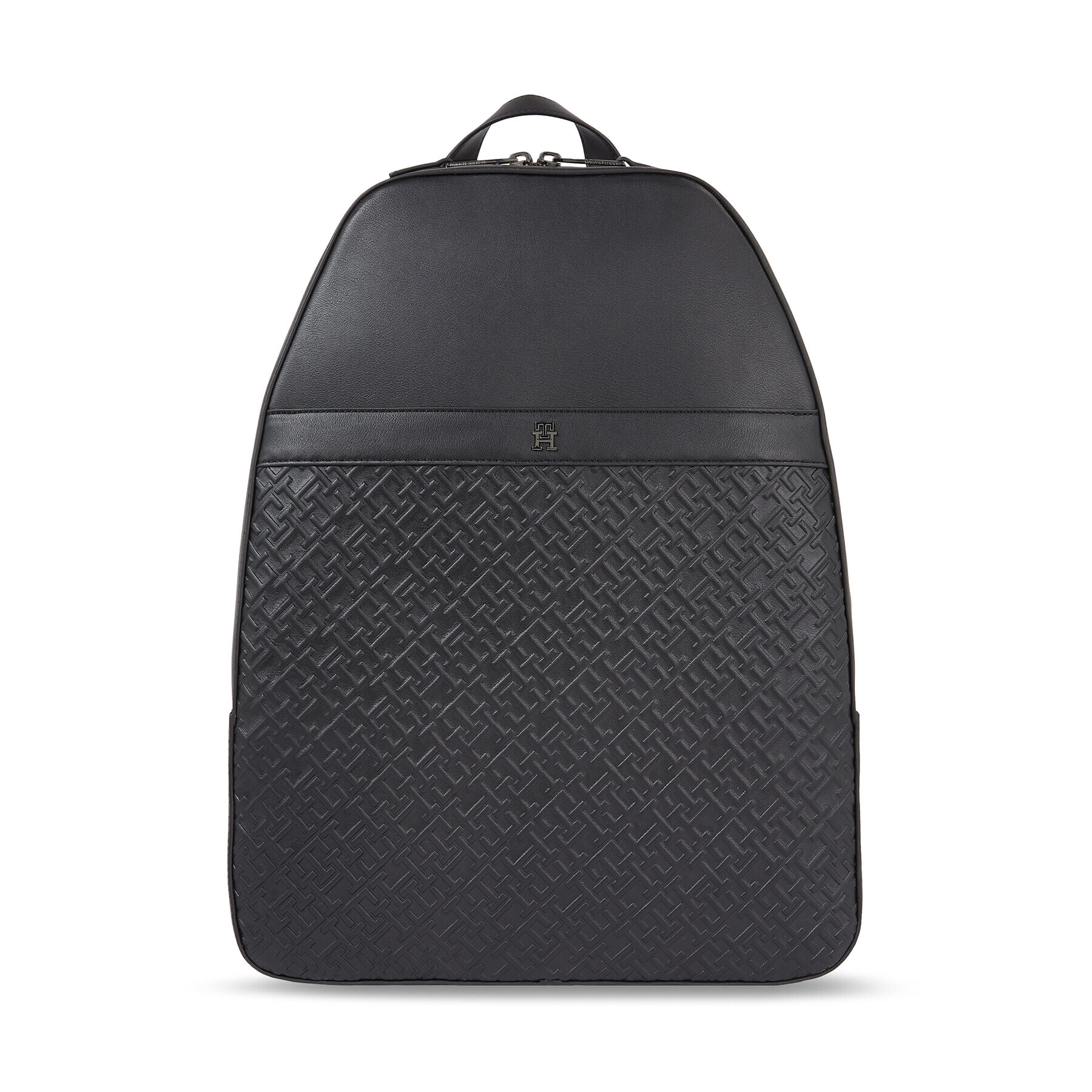 Tommy Hilfiger Hátizsák Th Monogram Pu Backpack AM0AM11612 Fekete - Pepit.hu