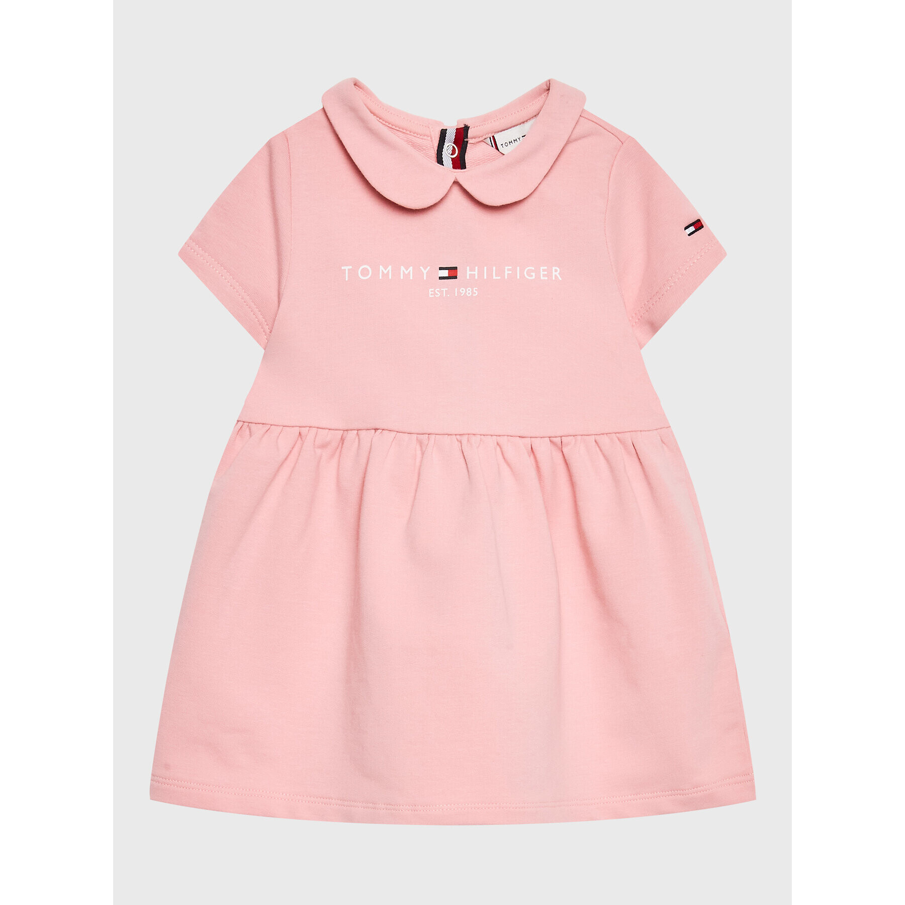 Tommy Hilfiger Hétköznapi ruha Baby Essential KN0KN01564 Rózsaszín Regular Fit - Pepit.hu