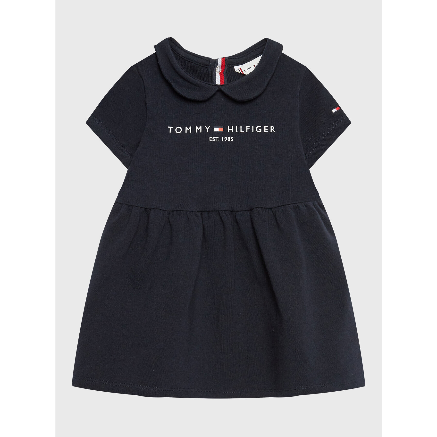 Tommy Hilfiger Hétköznapi ruha Baby Essential KN0KN01564 Sötétkék Regular Fit - Pepit.hu