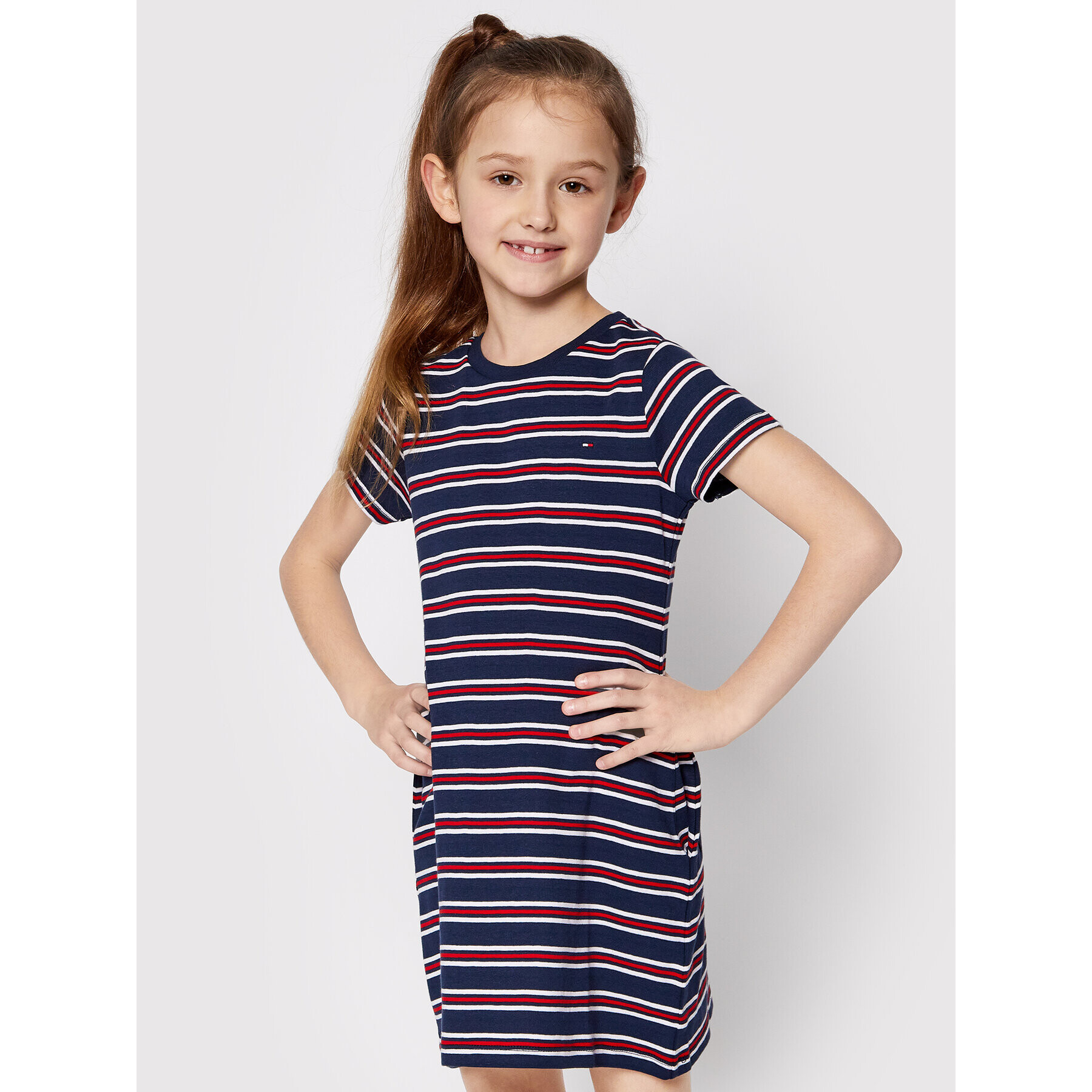 Tommy Hilfiger Hétköznapi ruha KG0KG05820 M Sötétkék Regular Fit - Pepit.hu