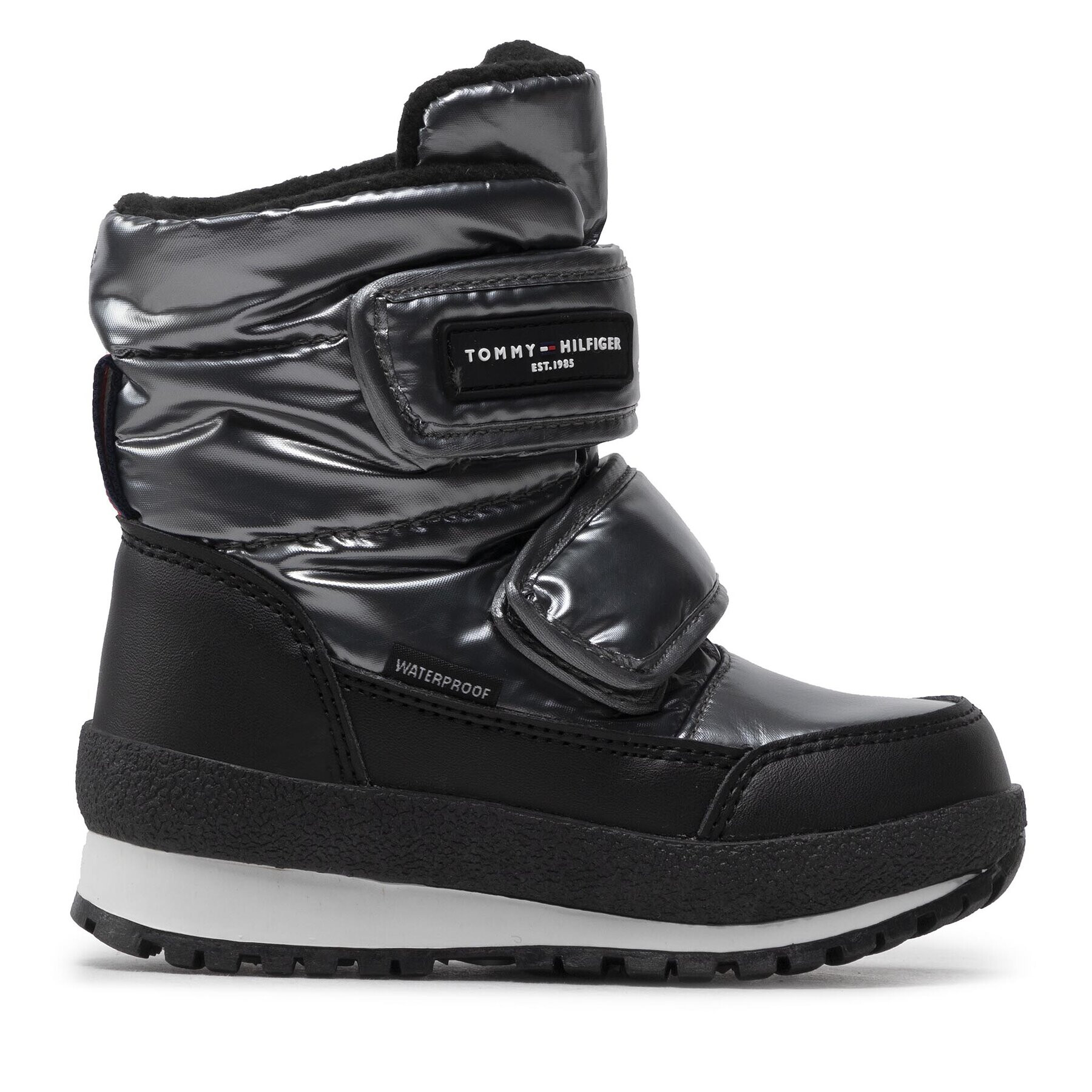 Tommy Hilfiger Hótaposó Snow Boot T3A5-32434-1485 M Ezüst - Pepit.hu