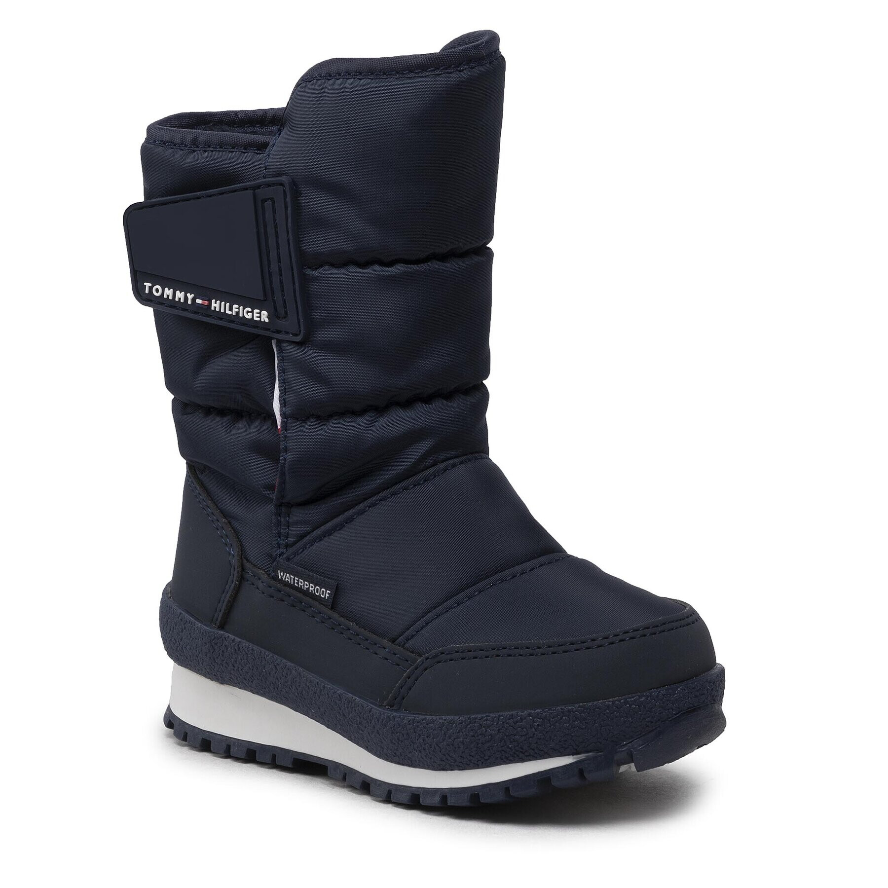 Tommy Hilfiger Hótaposó Snow Bootie T3B6-32546-1485 M Sötétkék - Pepit.hu