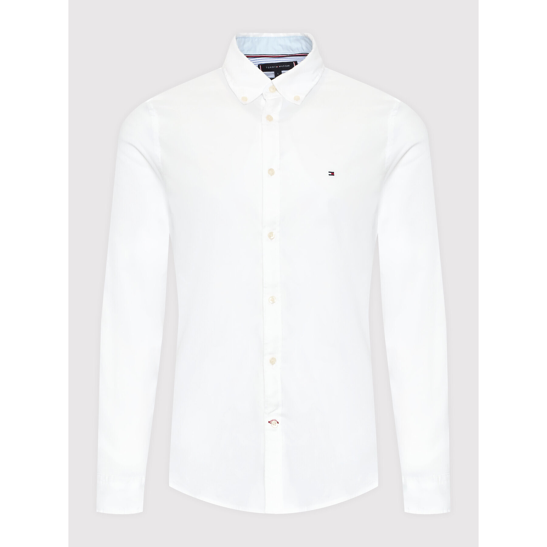 Tommy Hilfiger Ing 1985 Flex Oxford MW0MW27110 Fehér Slim Fit - Pepit.hu