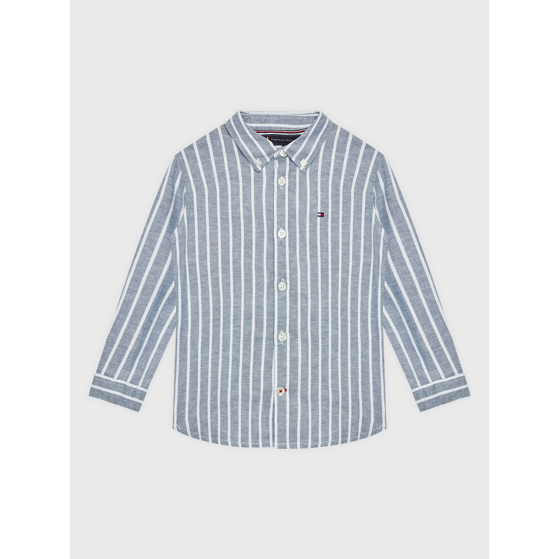 Tommy Hilfiger Ing Oxford KB0KB07508 Kék Regular Fit - Pepit.hu