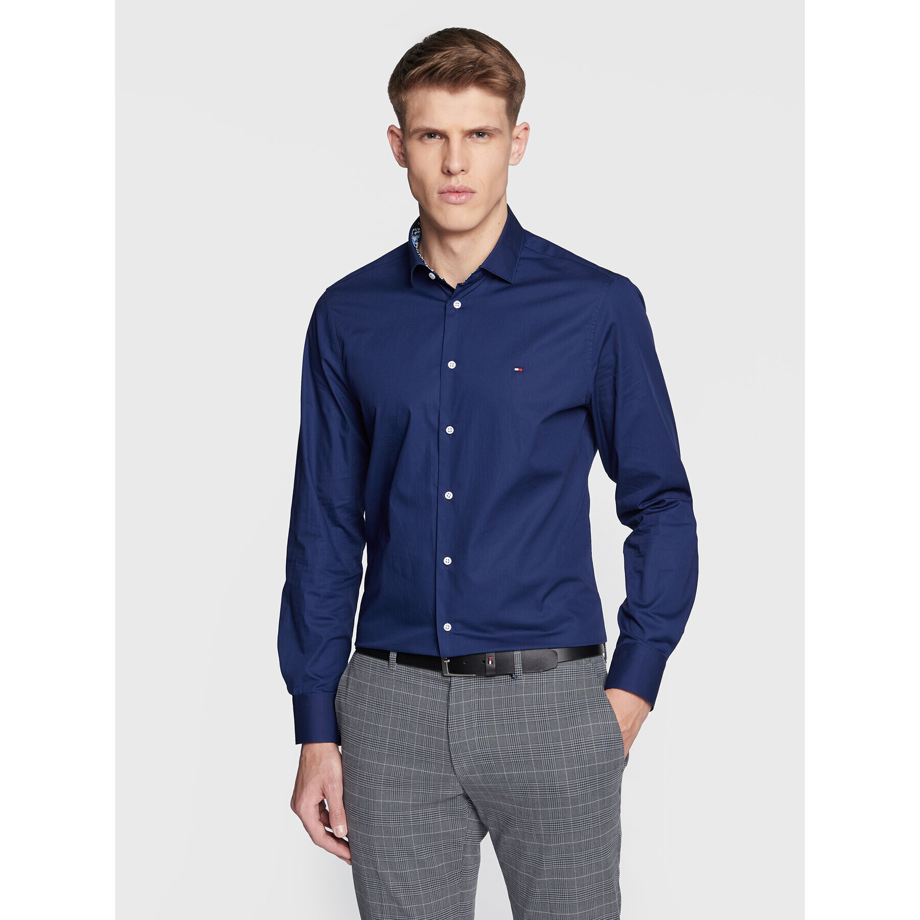 Tommy Hilfiger Ing Solid MW0MW29136 Sötétkék Slim Fit - Pepit.hu