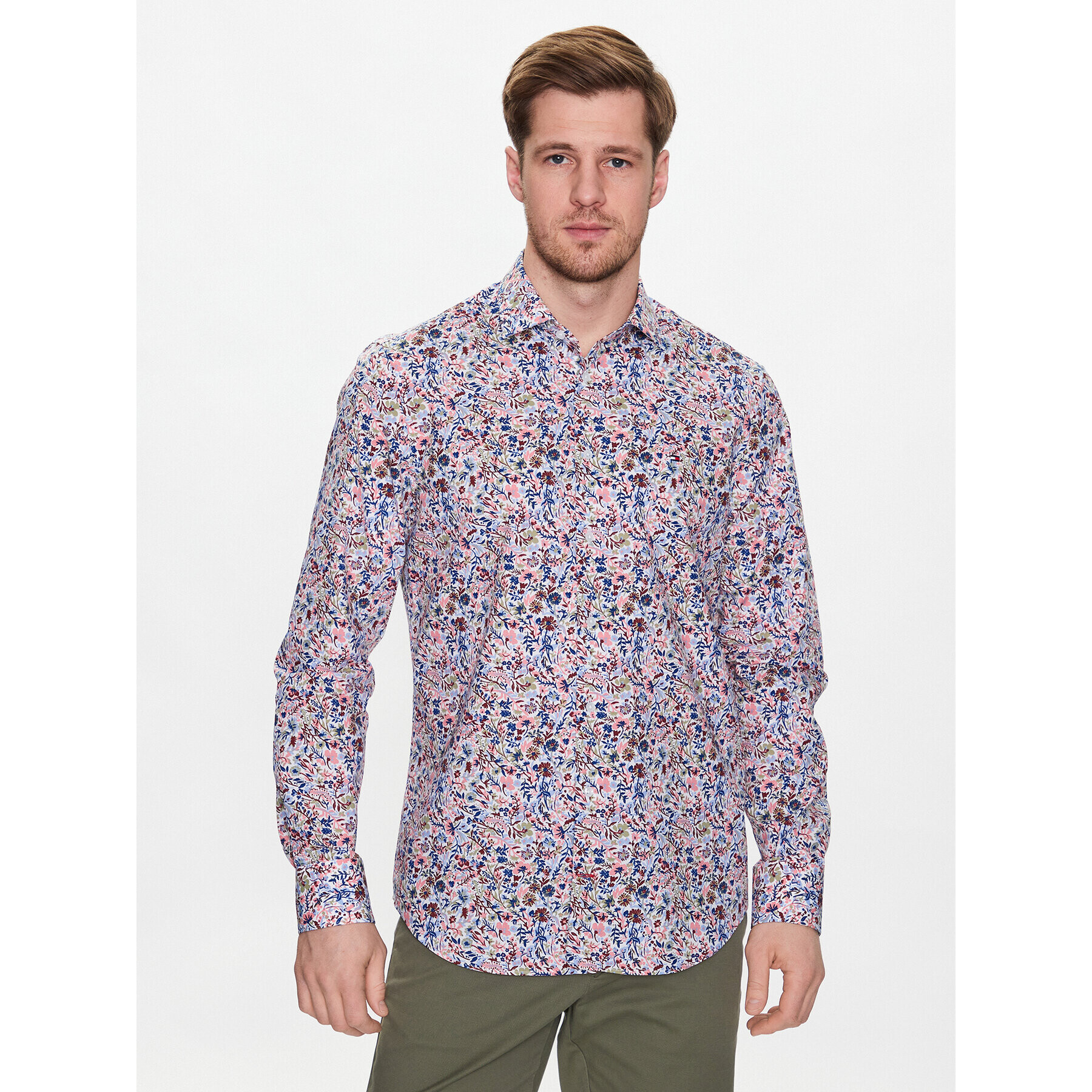 Tommy Hilfiger Ing Wild Flower Print MW0MW30606 Színes Slim Fit - Pepit.hu