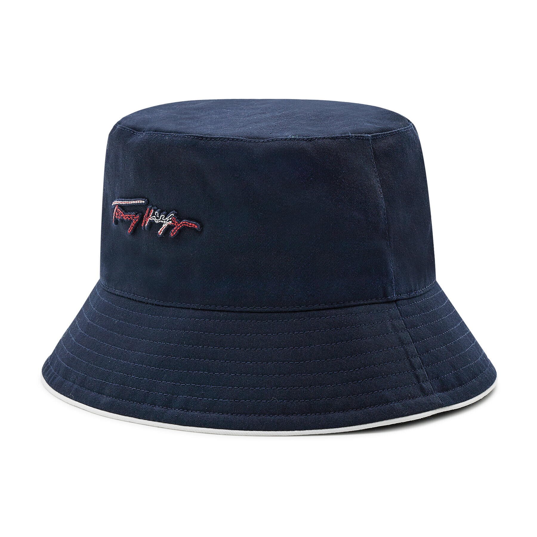 Tommy Hilfiger Kalap Bucket Iconic Signature AW0AW11671 Sötétkék - Pepit.hu