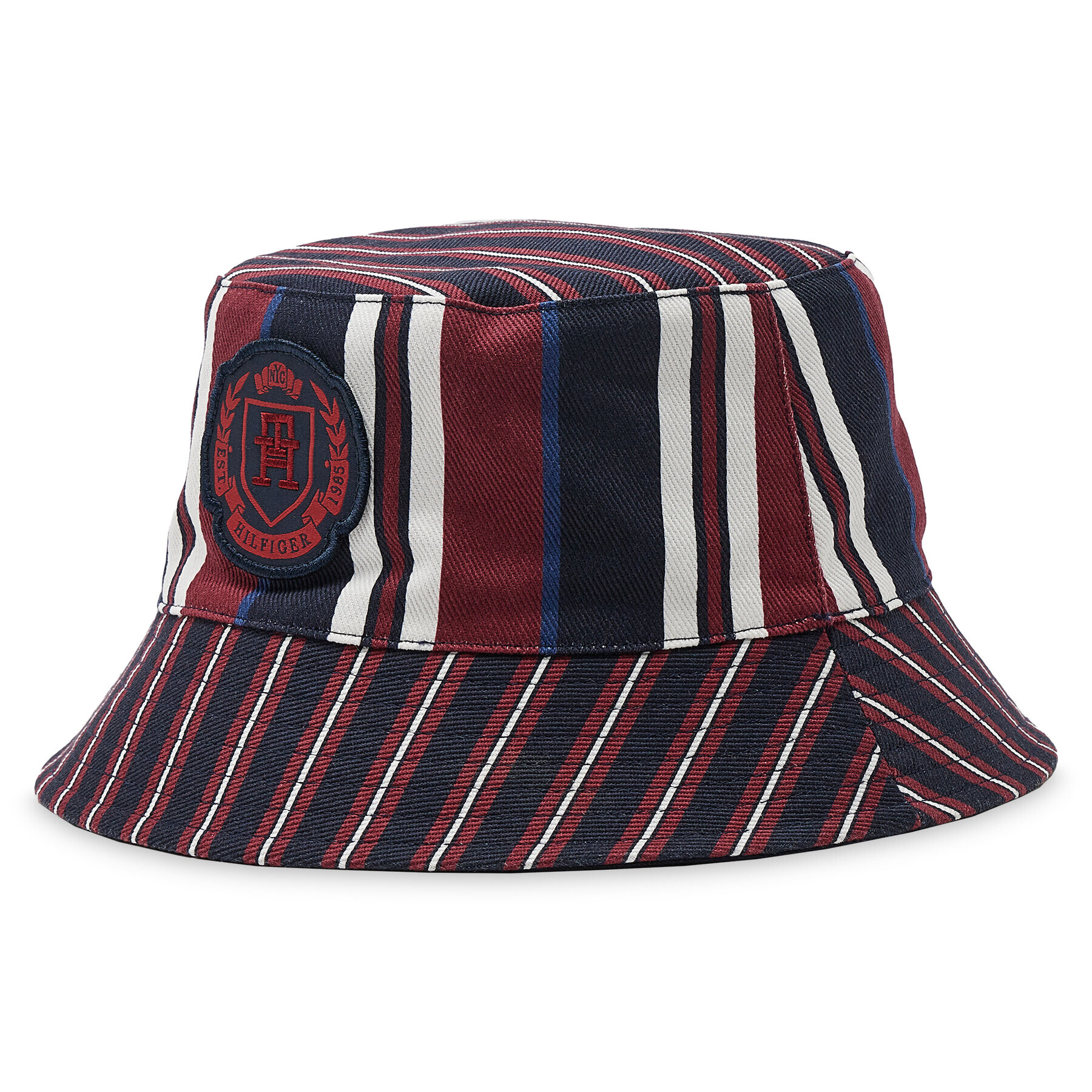 Tommy Hilfiger Kalap Th Modern Rev Bucket Striped AM0AM10534 Sötétkék - Pepit.hu