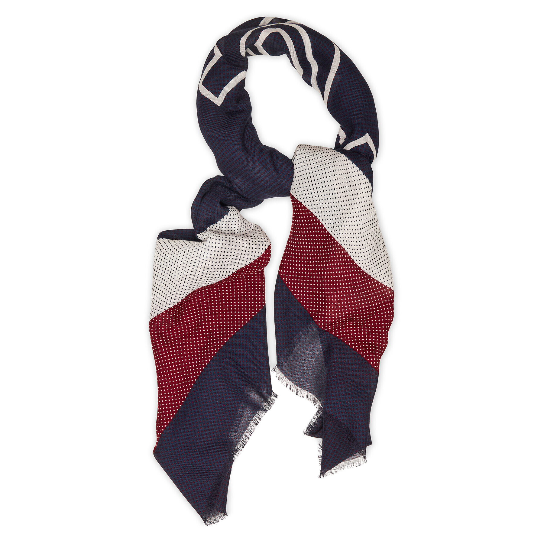 Tommy Hilfiger Kendő AW0AW14928 Sötétkék - Pepit.hu