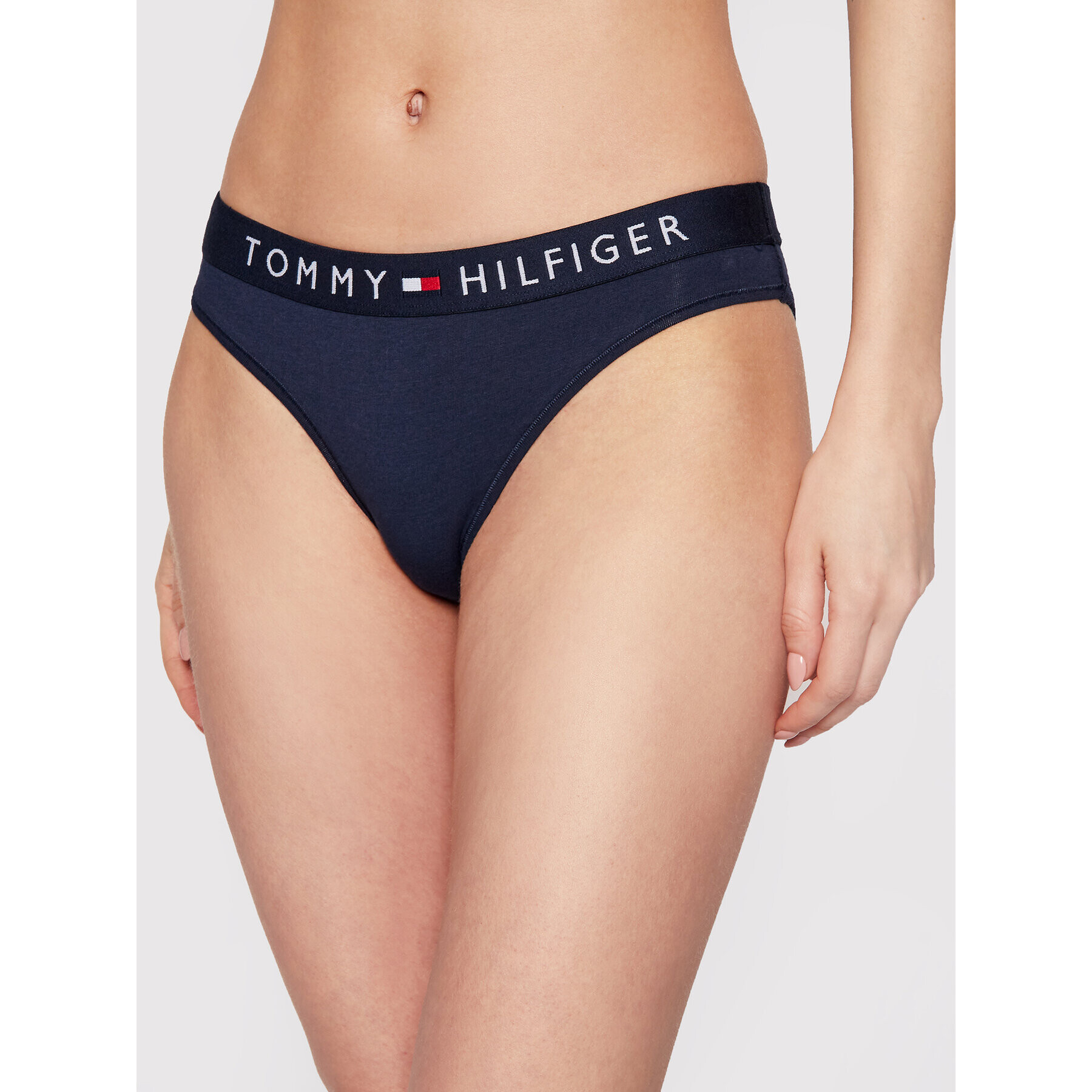 Tommy Hilfiger Klasszikus alsó Bikini UW0UW01566 Sötétkék - Pepit.hu