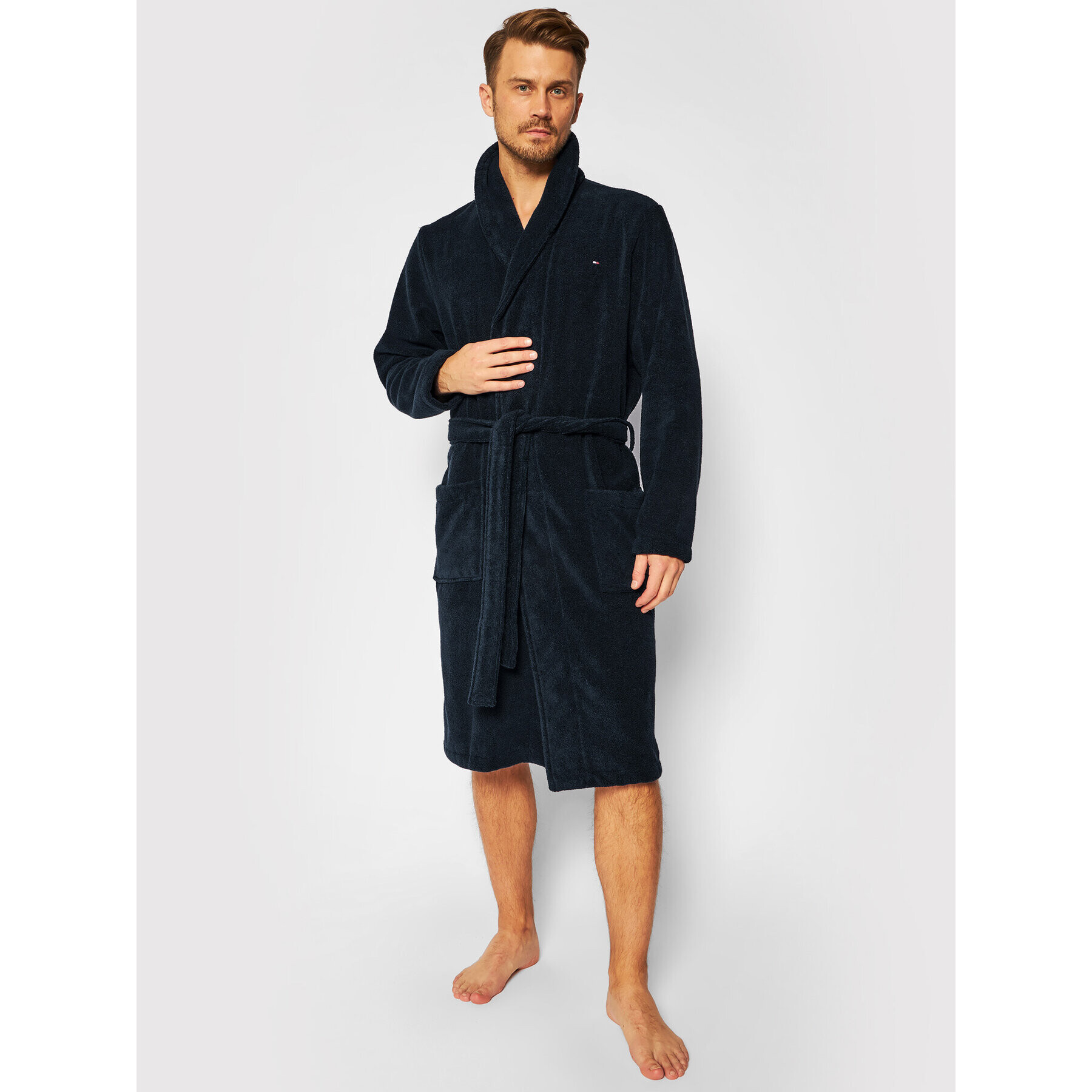 Tommy Hilfiger Köntös Icon Bathrobe 2S87905539 Sötétkék - Pepit.hu