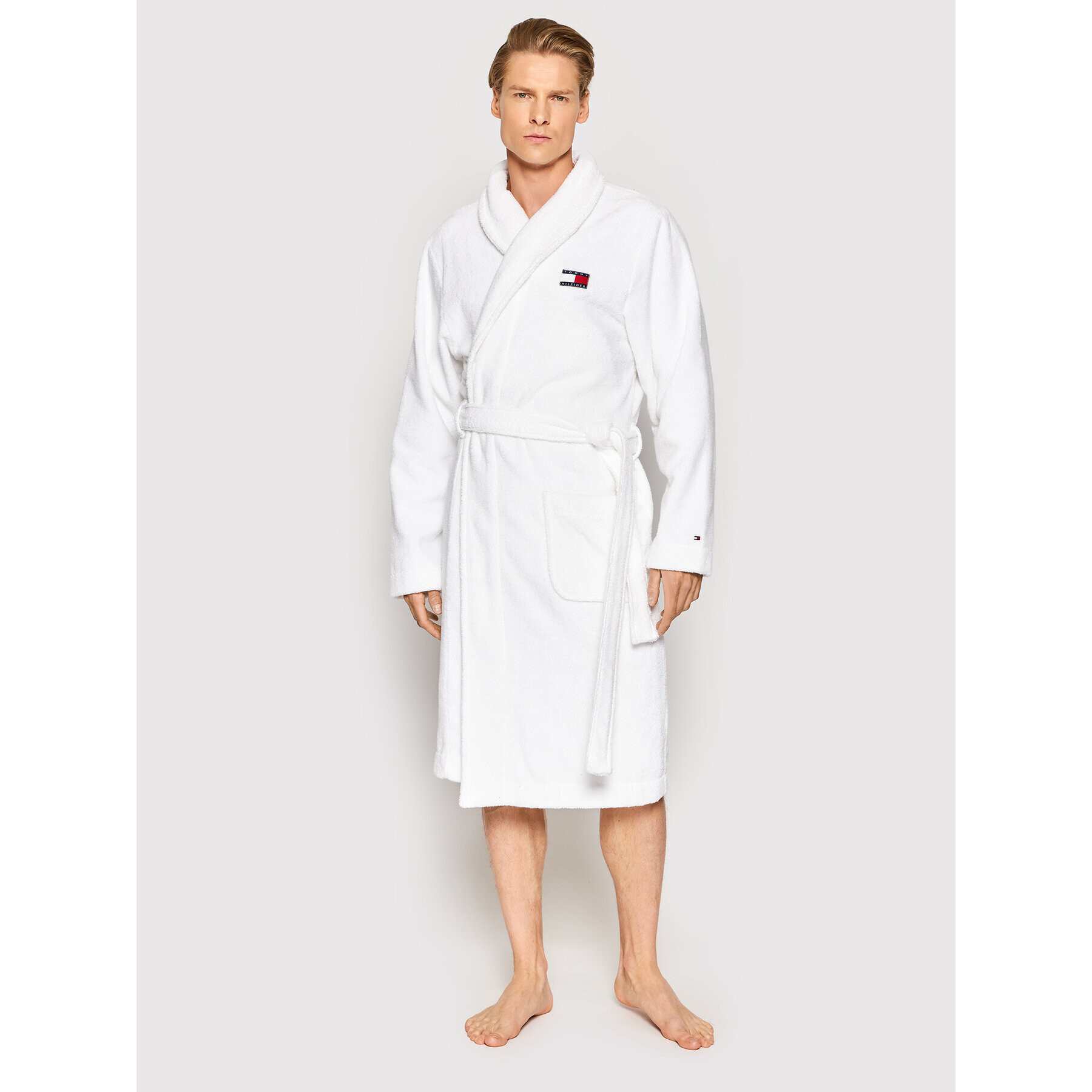 Tommy Hilfiger Köntös Towelling Robe UM0UM01781 Fehér - Pepit.hu