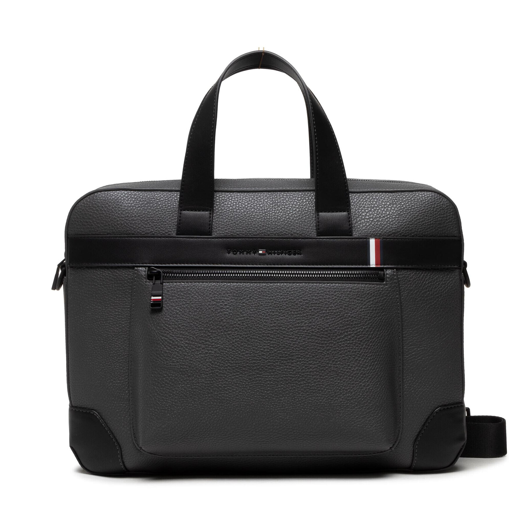 Tommy Hilfiger Laptoptáska Th Central Computer Bag AM0AM10274 Szürke - Pepit.hu