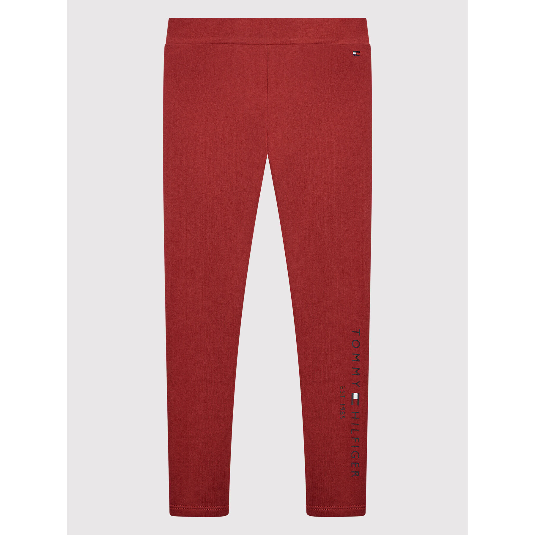 Tommy Hilfiger Leggings Essential Logo KG0KG05183 D Bordó Slim Fit - Pepit.hu