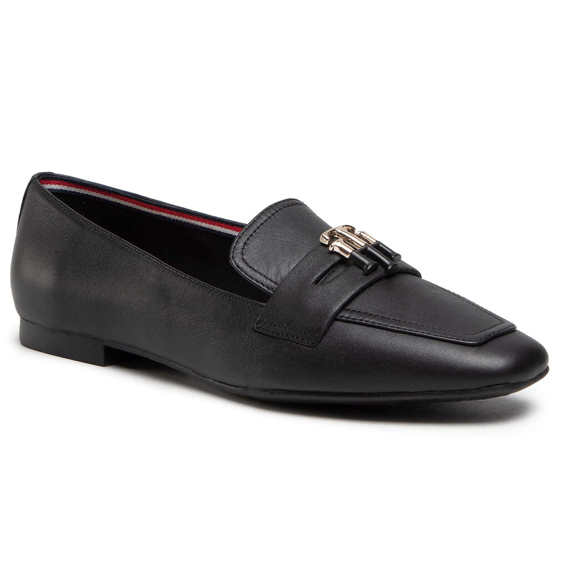 Tommy Hilfiger Lords Essential Leather Loafer FW0FW05684 Fekete - Pepit.hu