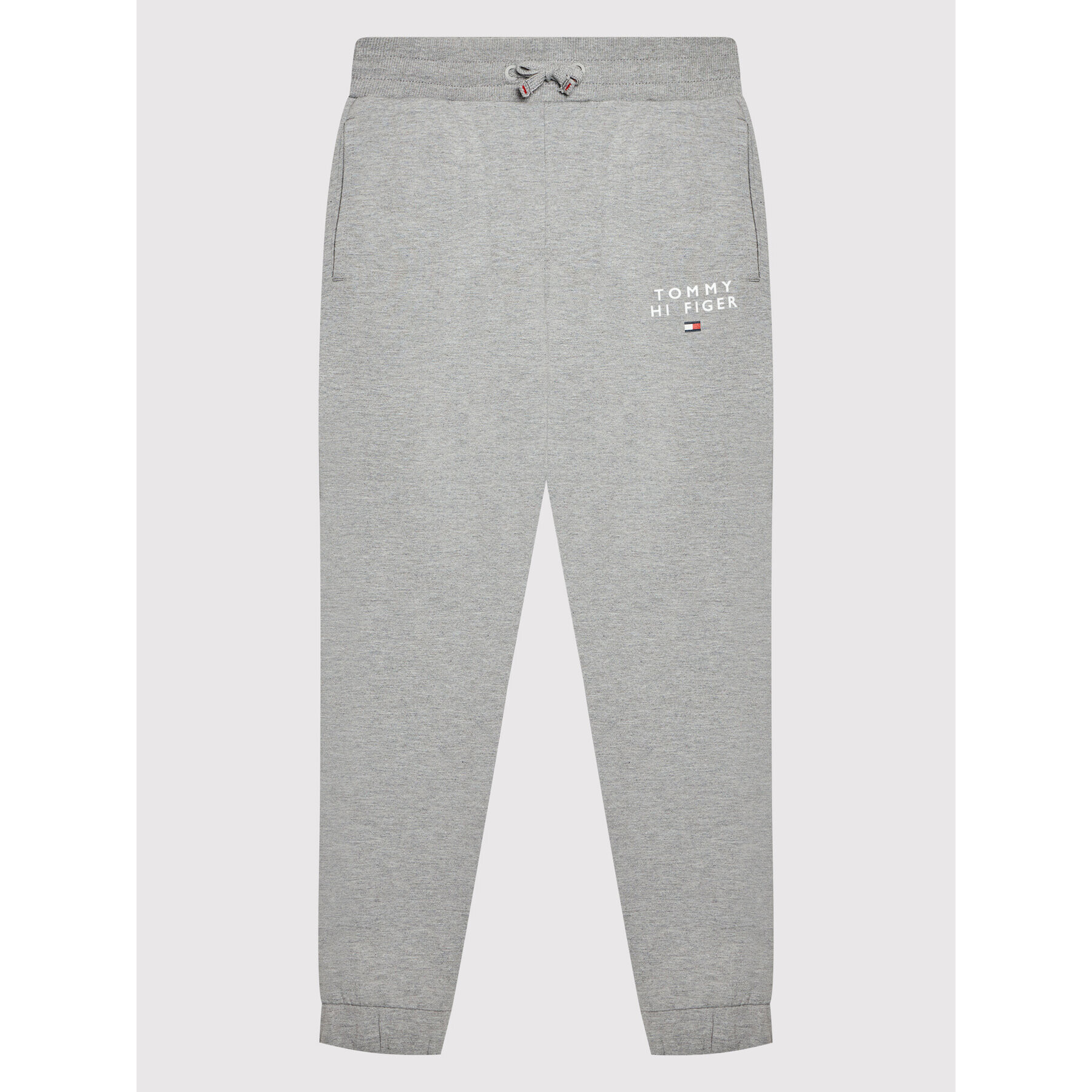 Tommy Hilfiger Melegítő alsó Flag KB0KB06911 M Szürke Slim Fit - Pepit.hu