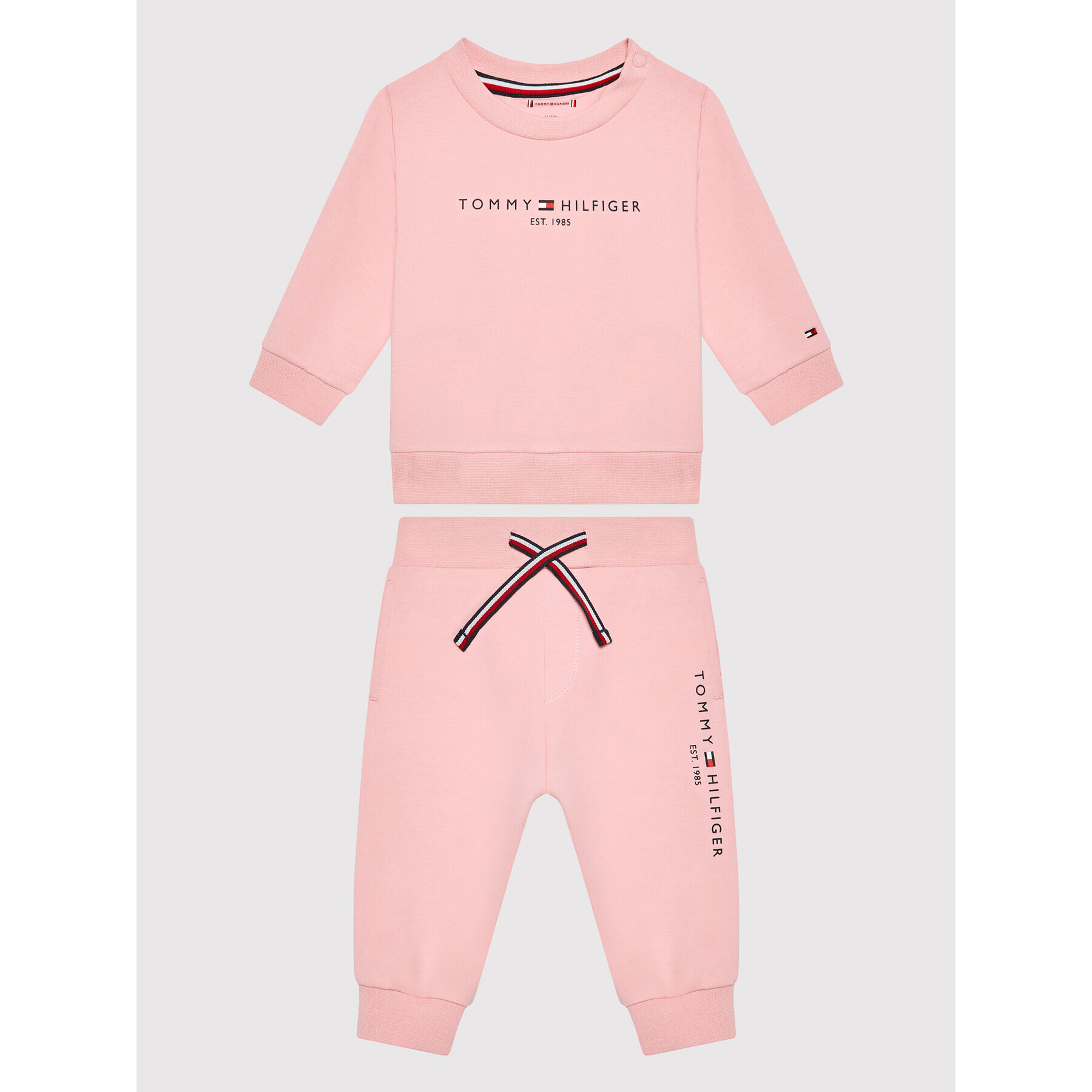 Tommy Hilfiger Melegítő Baby Essential KN0KN01357 Rózsaszín Regular Fit - Pepit.hu