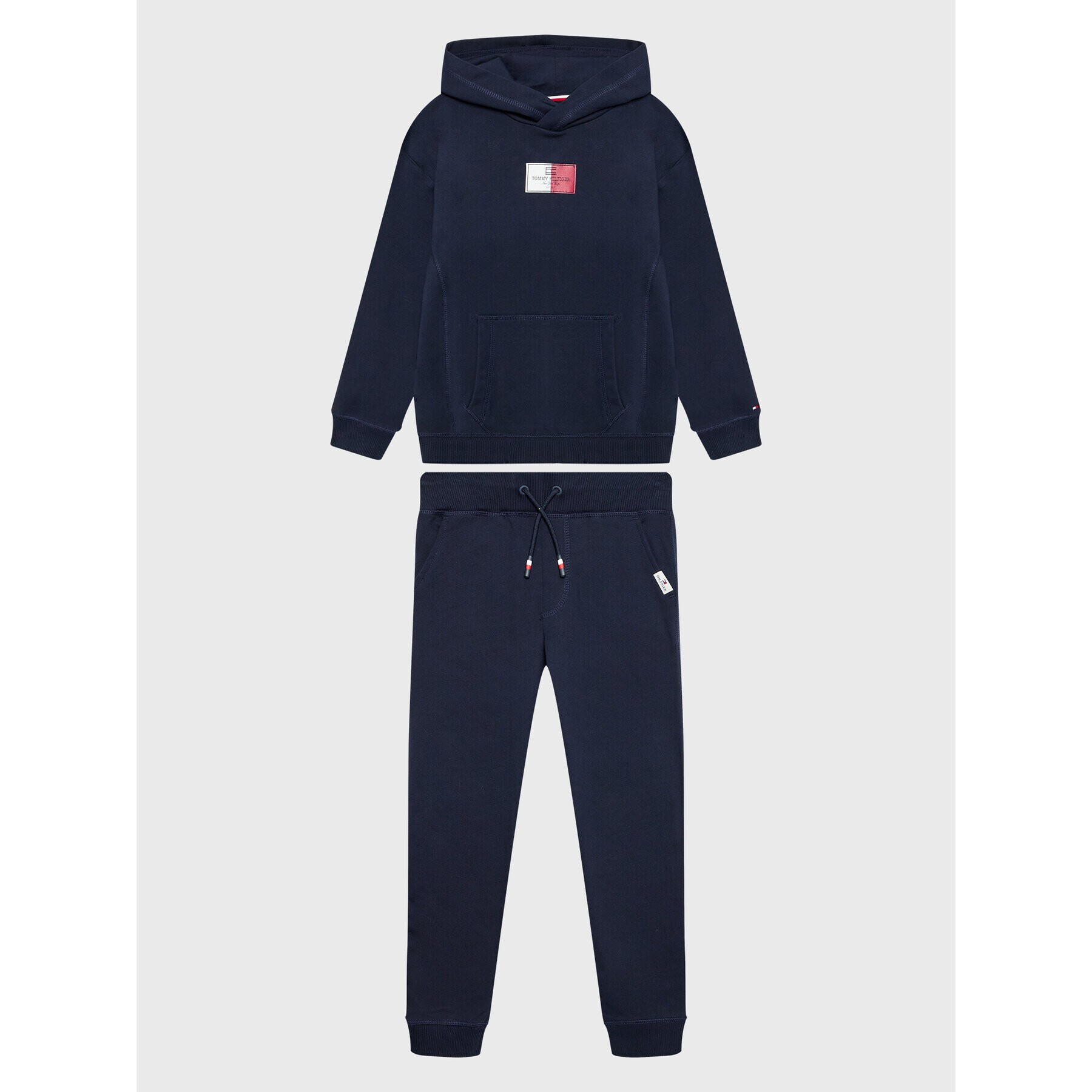 Tommy Hilfiger Melegítő Flag Label KB0KB07780 M Sötétkék Regular Fit - Pepit.hu