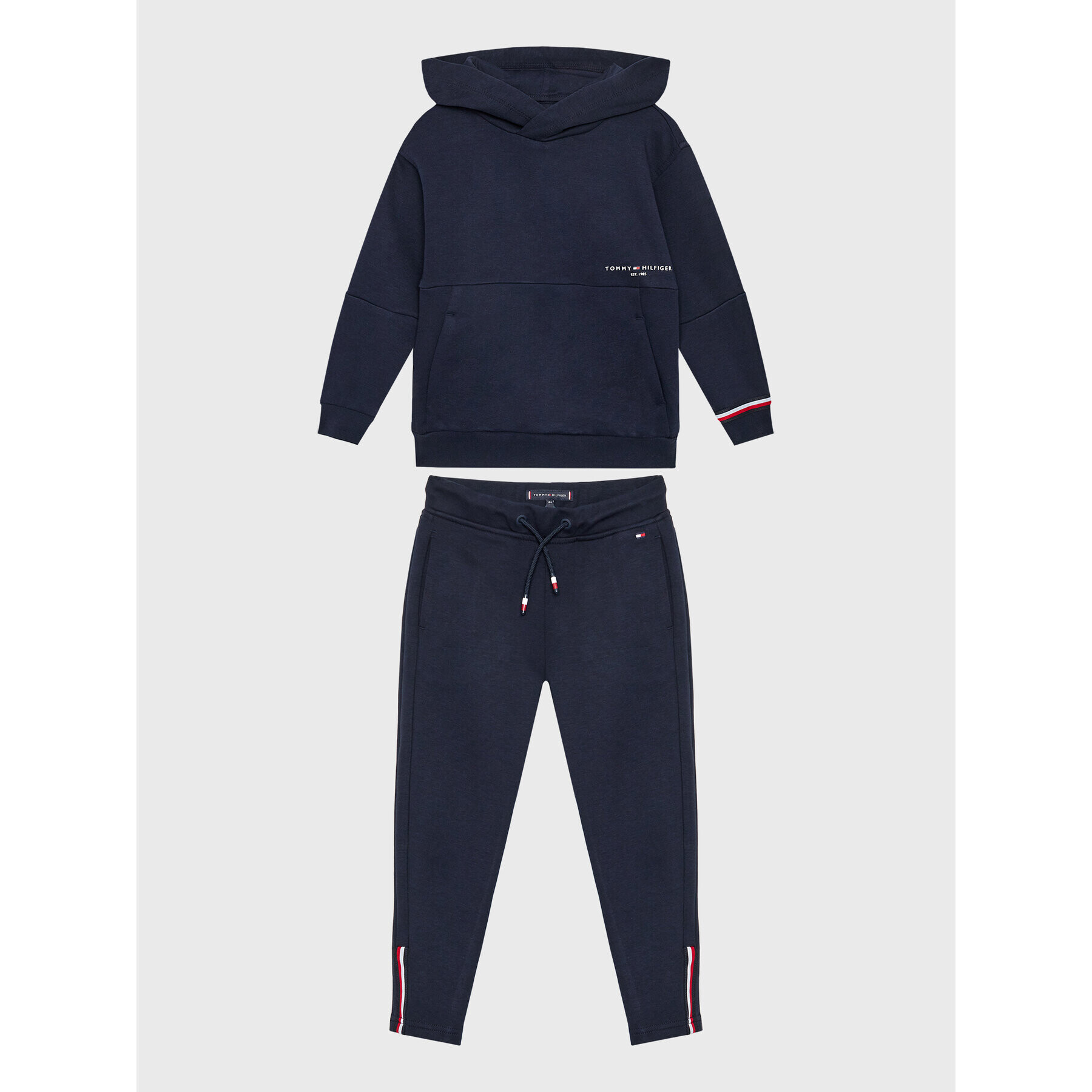 Tommy Hilfiger Melegítő Global Stripe KB0KB07958 M Sötétkék Regular Fit - Pepit.hu