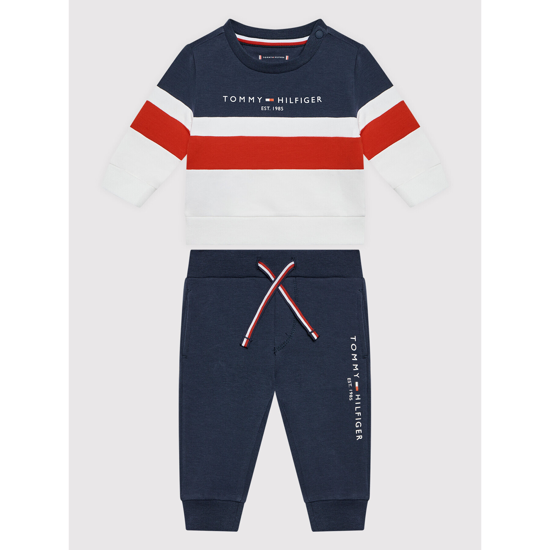 Tommy Hilfiger Melegítő KN0KN01416 Sötétkék Regular Fit - Pepit.hu