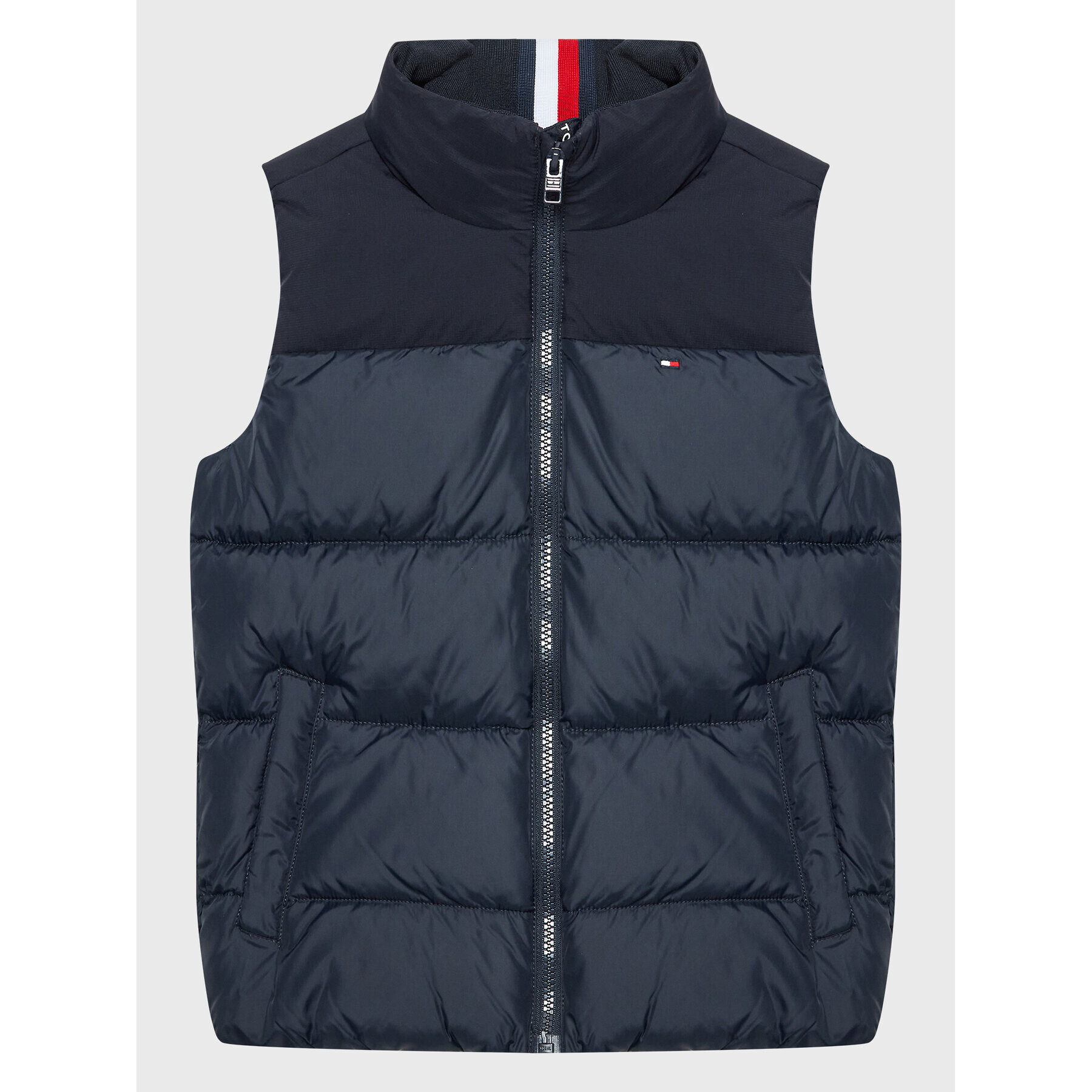 Tommy Hilfiger Mellény Mixed KB0KB07820 D Sötétkék Regular Fit - Pepit.hu