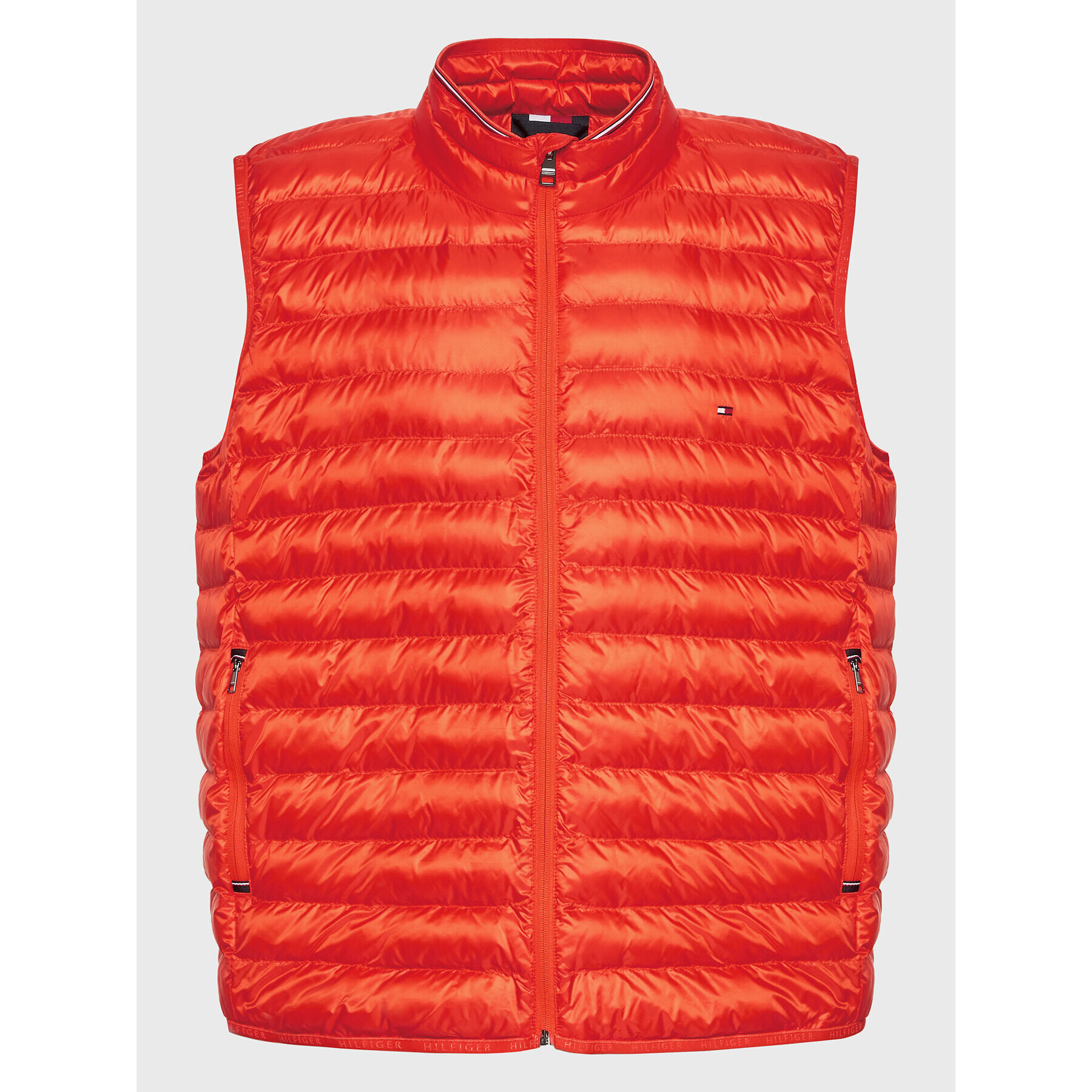 Tommy Hilfiger Mellény Packable Vest MW0MW18762 Narancssárga Regular Fit - Pepit.hu