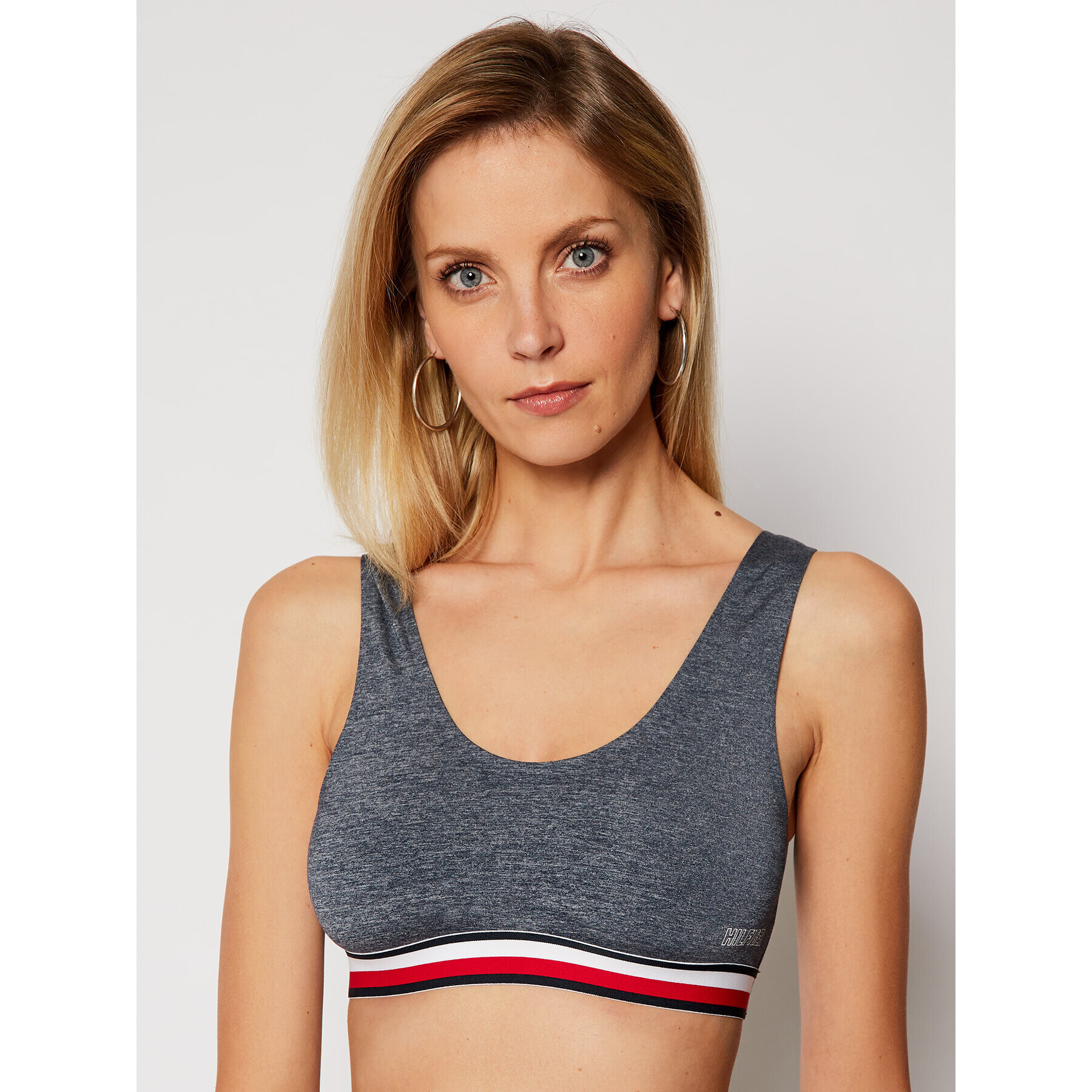 Tommy Hilfiger Melltartó felső Bralette UW0UW02388 Sötétkék - Pepit.hu