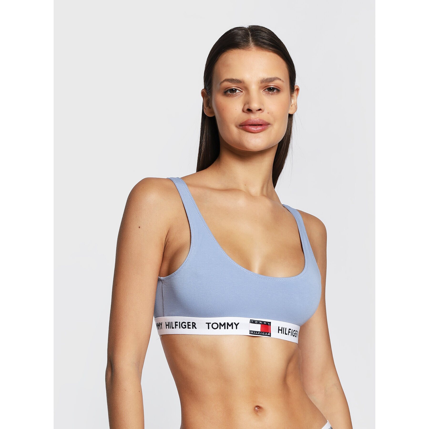 Tommy Hilfiger Melltartó felső UW0UW02225 Kék - Pepit.hu