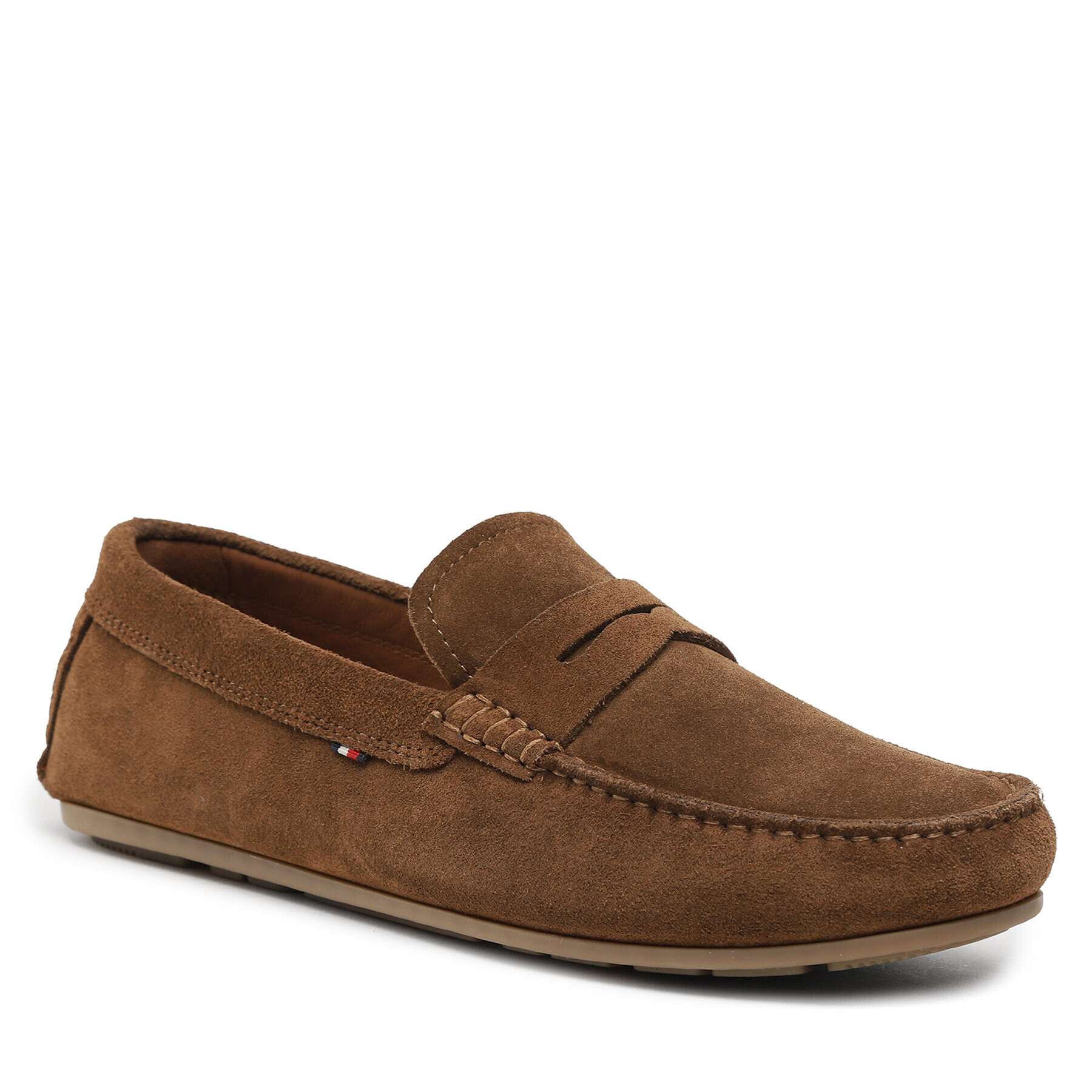 Tommy Hilfiger Mokaszin Casual Hilfiger Suede Driver FM0FM04271 Barna - Pepit.hu