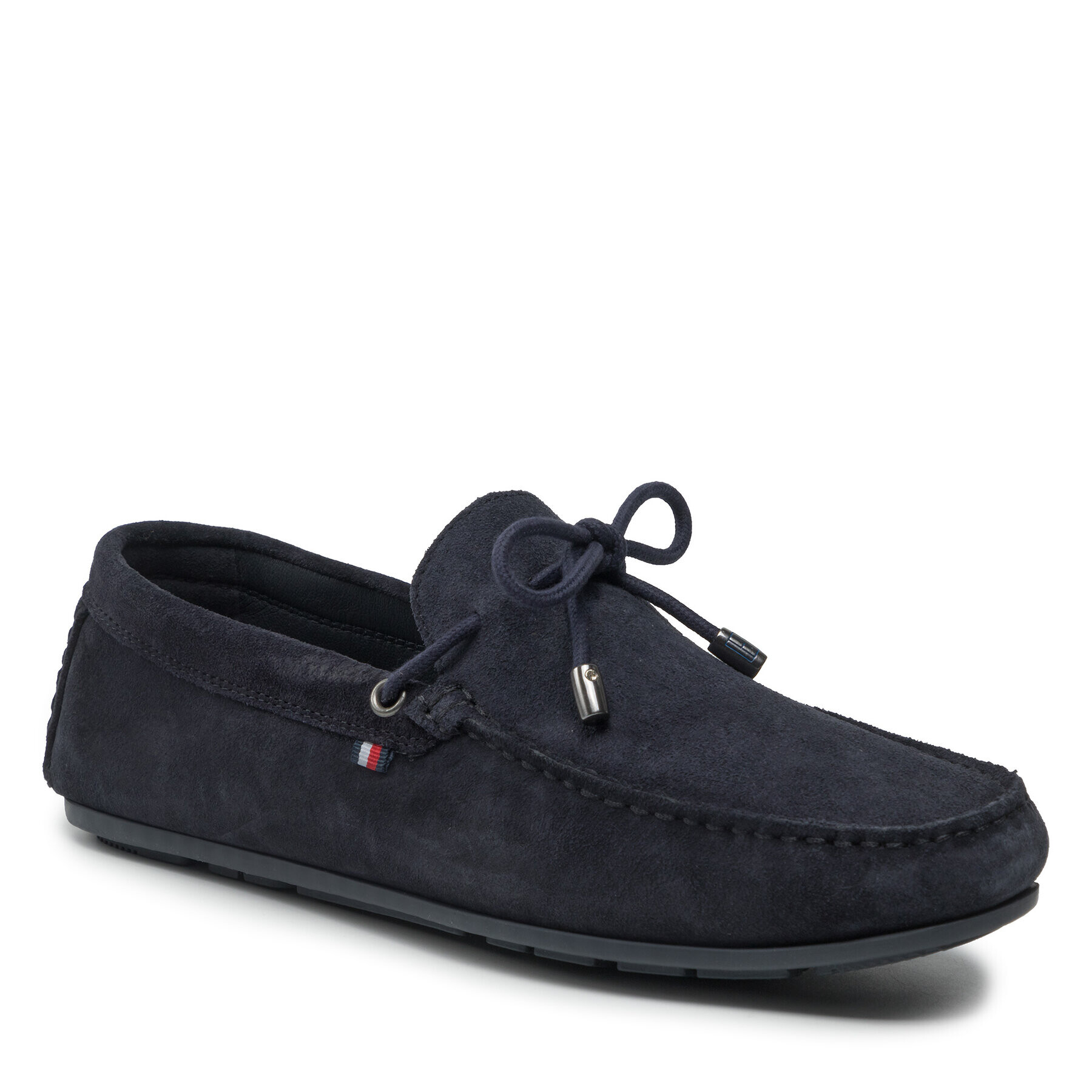 Tommy Hilfiger Mokaszin Corporate Suede Driver W Laces FM0FM03960 Sötétkék - Pepit.hu