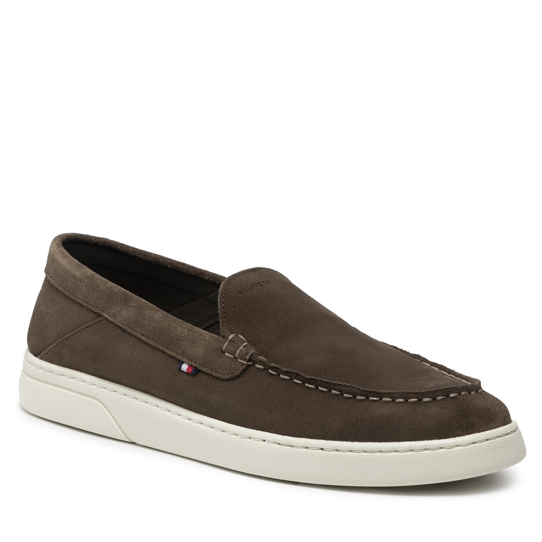 Tommy Hilfiger Mokaszin Th Comfort Hybrid Loafer M FM0FM04086 Zöld - Pepit.hu